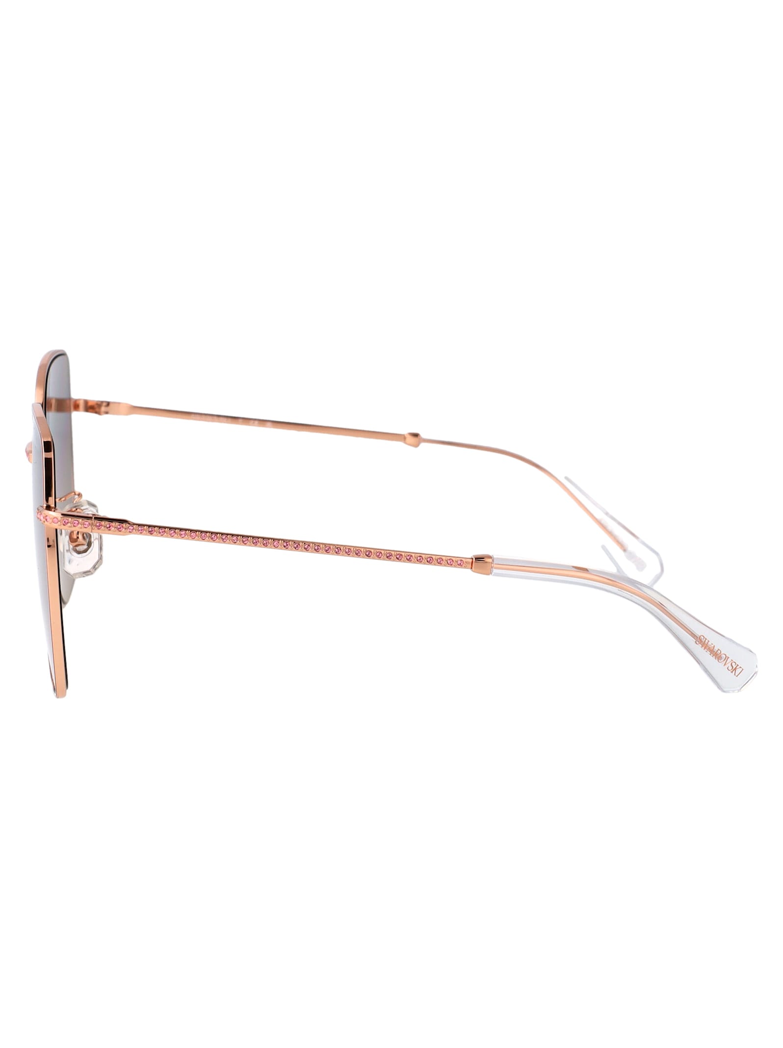 Swarovski 0sk7021d Sunglasses In 40147n Rose Gold