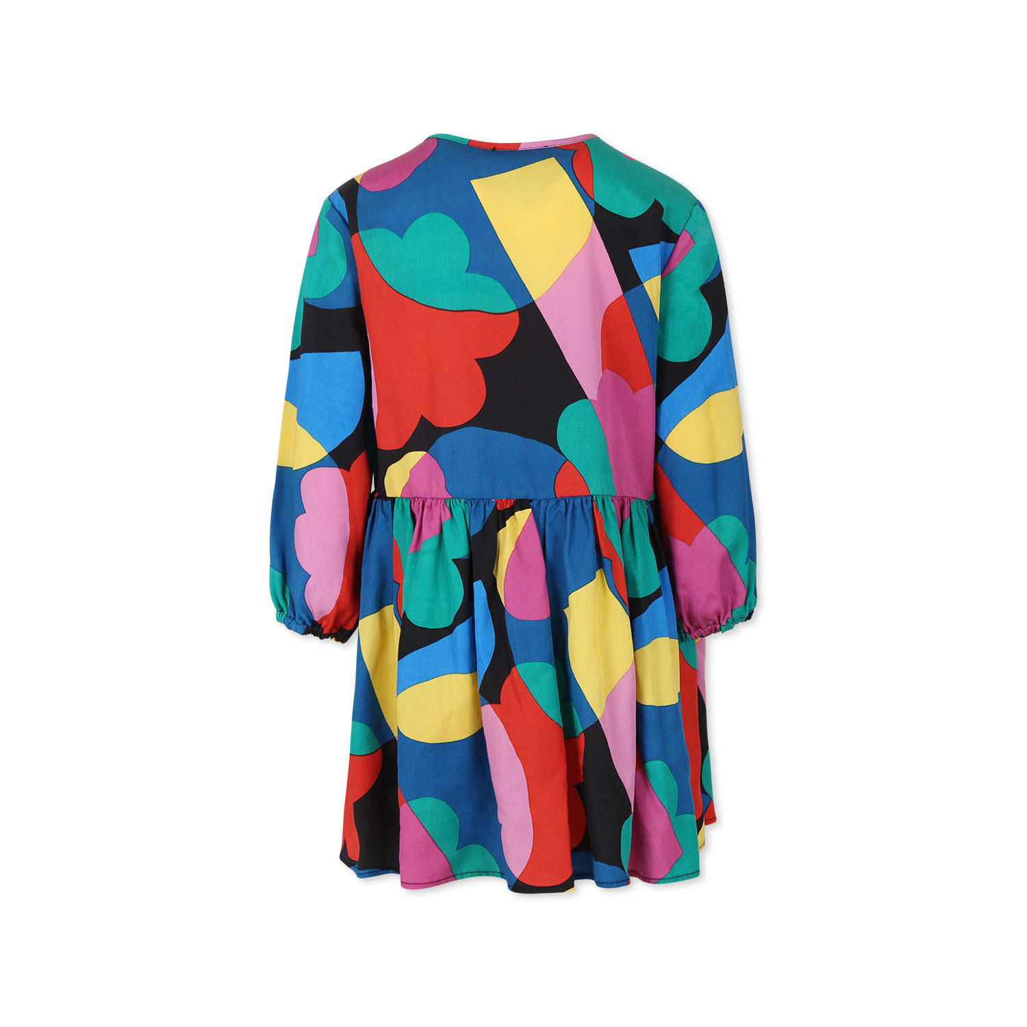 Stella Mccartney Multicolor Dress For Girl With Print In Multicolor