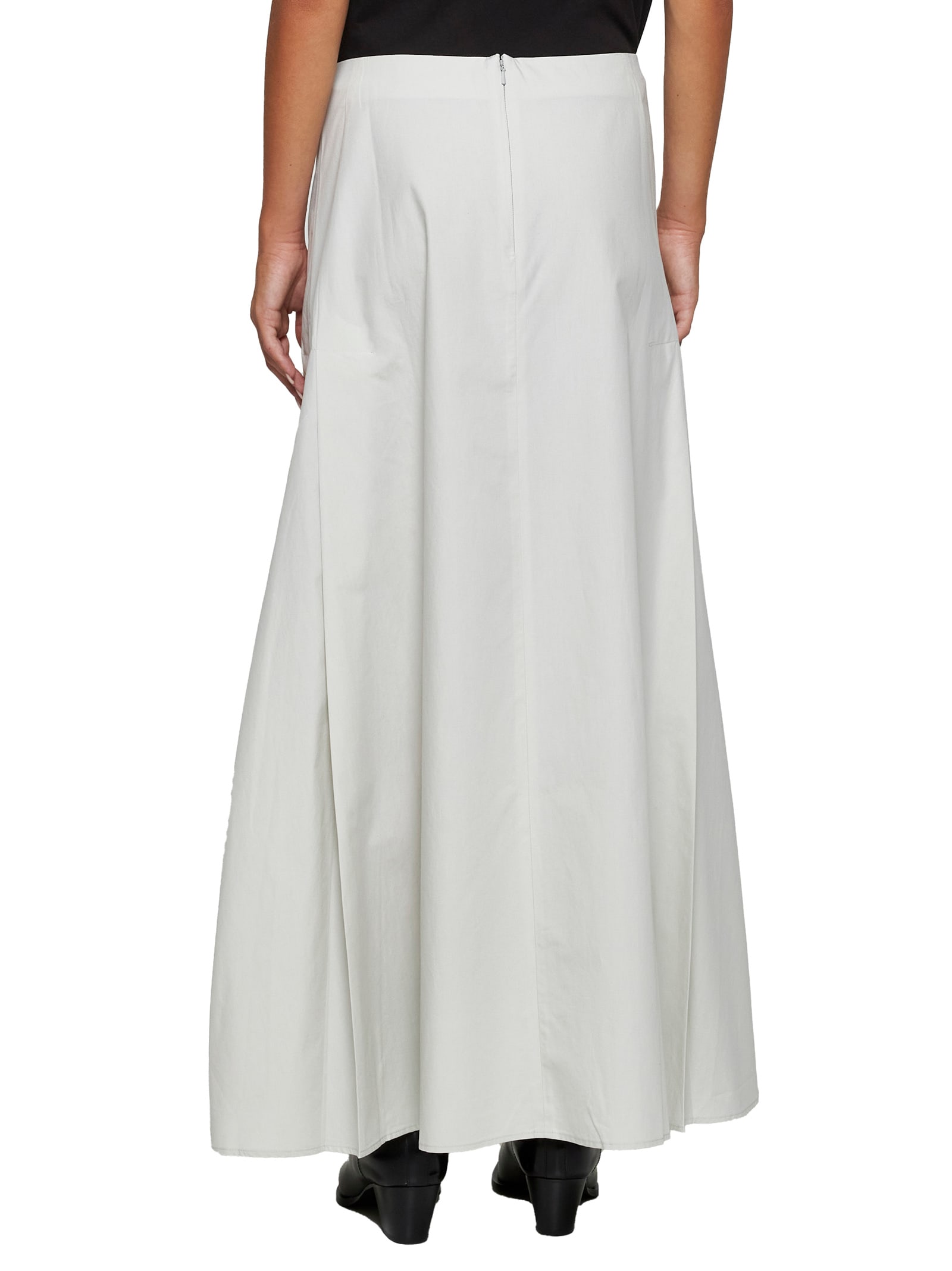 Shop Studio Nicholson Skirt In White