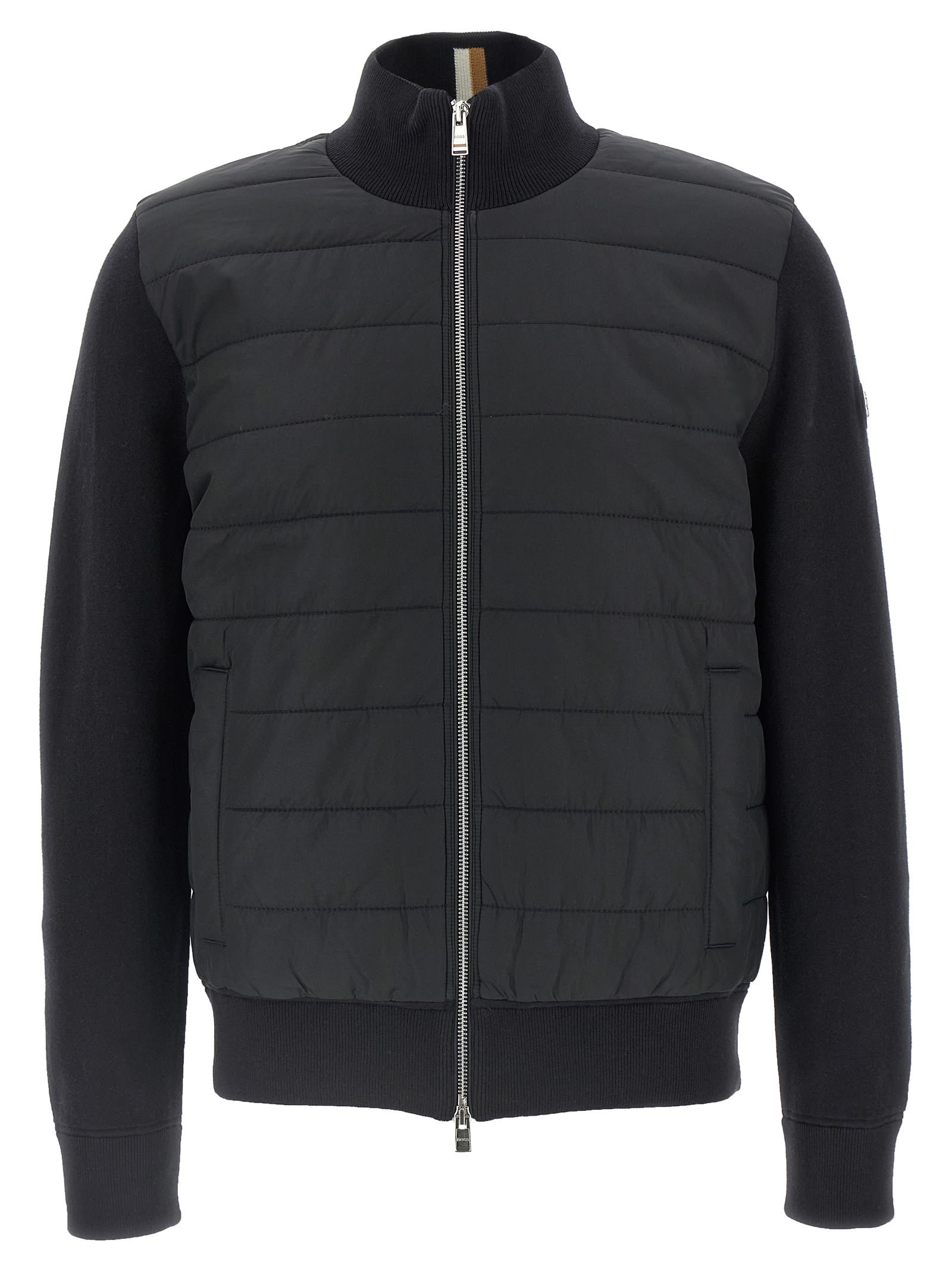 Hugo Boss H-hernesto Puffer Jackets Black In Black