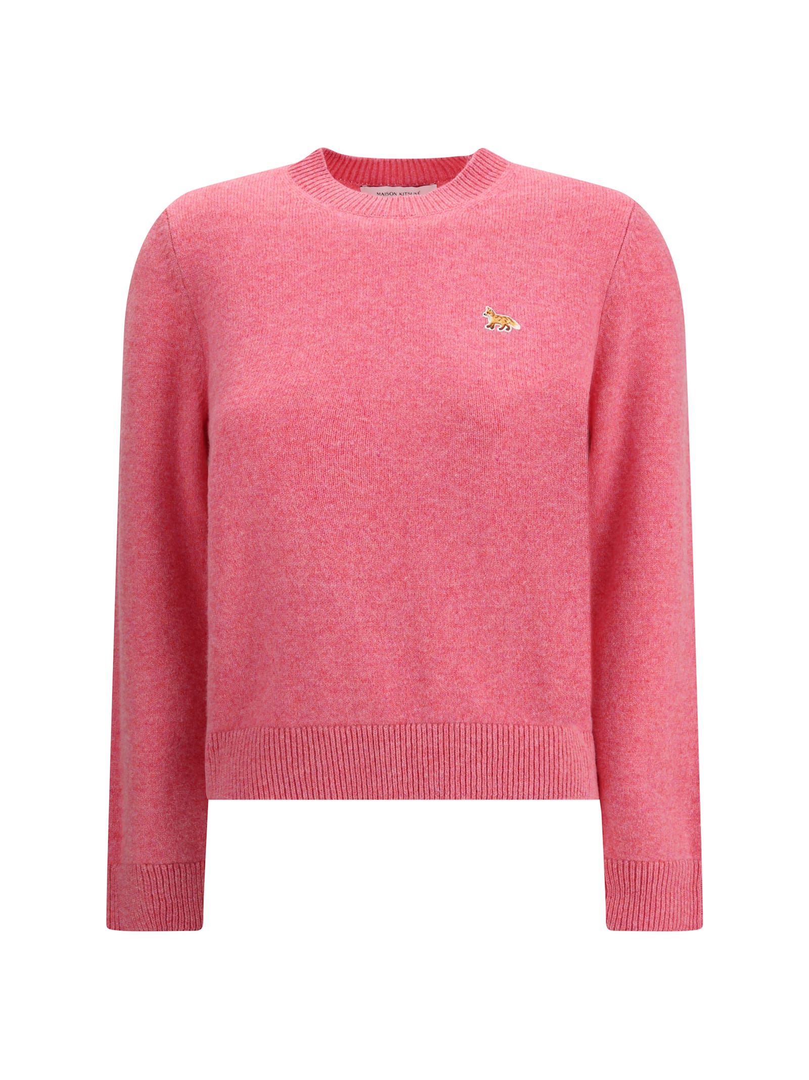 Maison Kitsuné Baby Fox Jumper In Pink