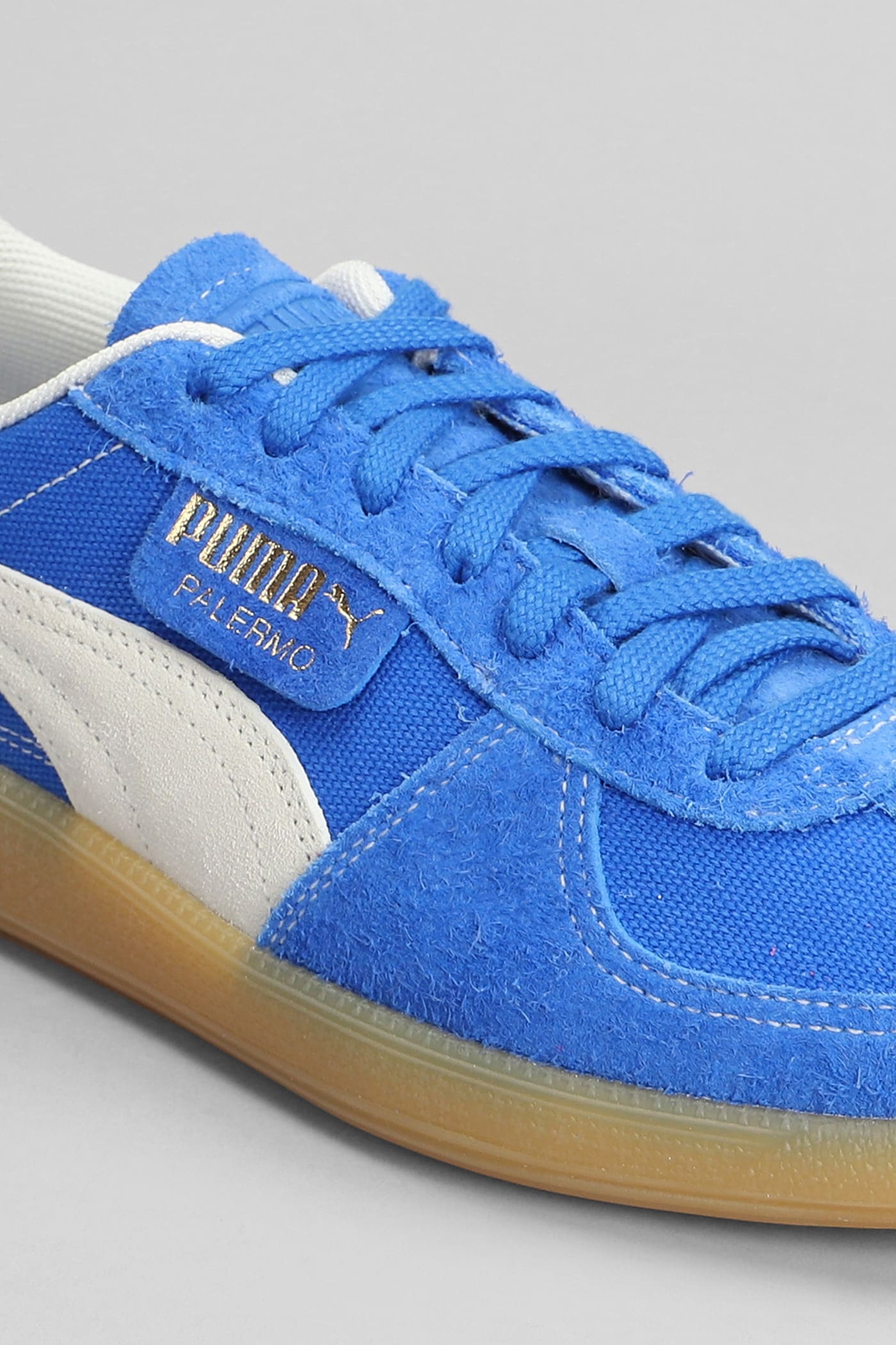 Puma Palermo Unisex Sneakers Cobalt Glaze-white In Hyperlink Blue Frosted Ivory