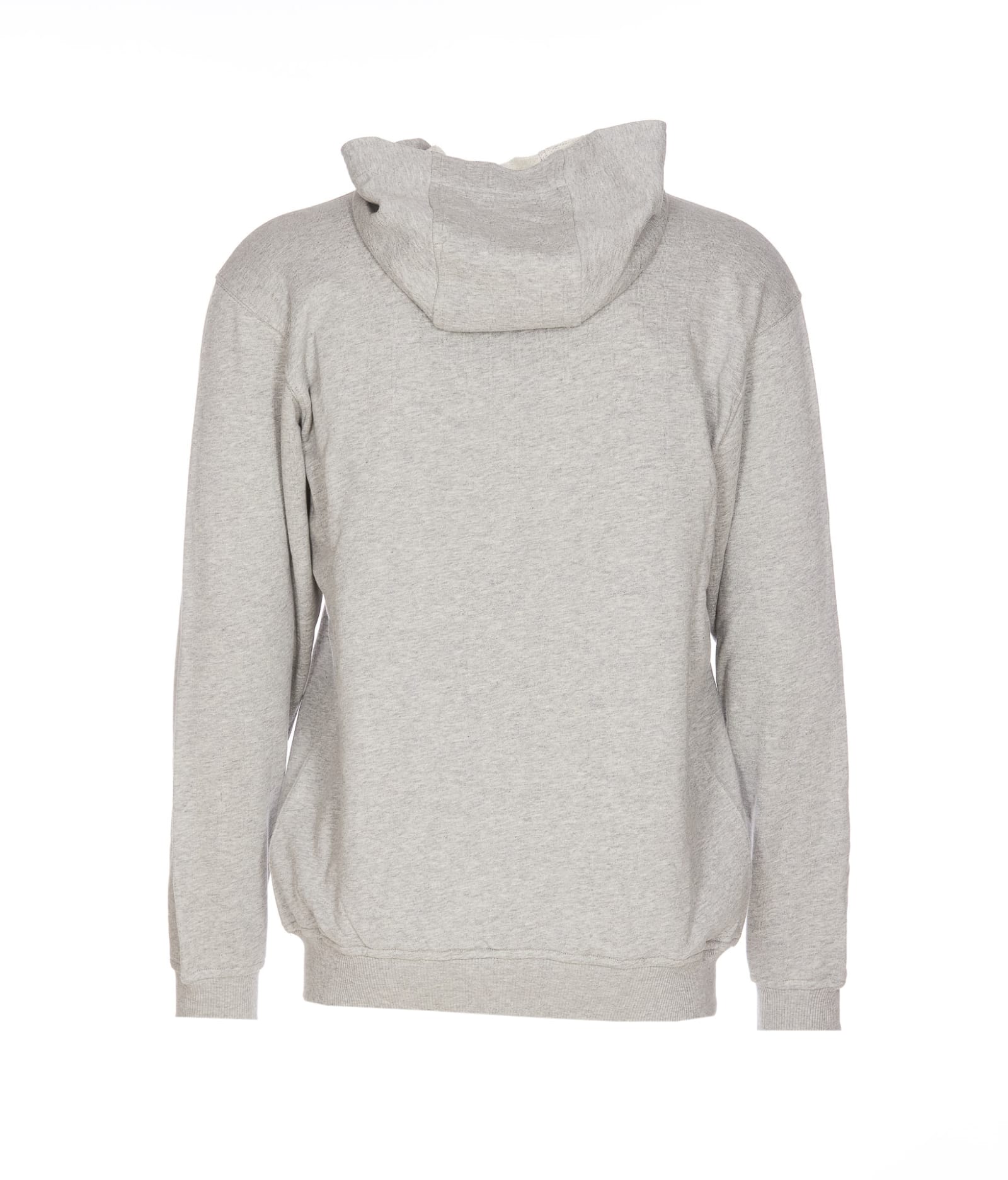 Shop Comme Des Garçons Andy Warhol Print Zip Up Sweatshirt In Grey