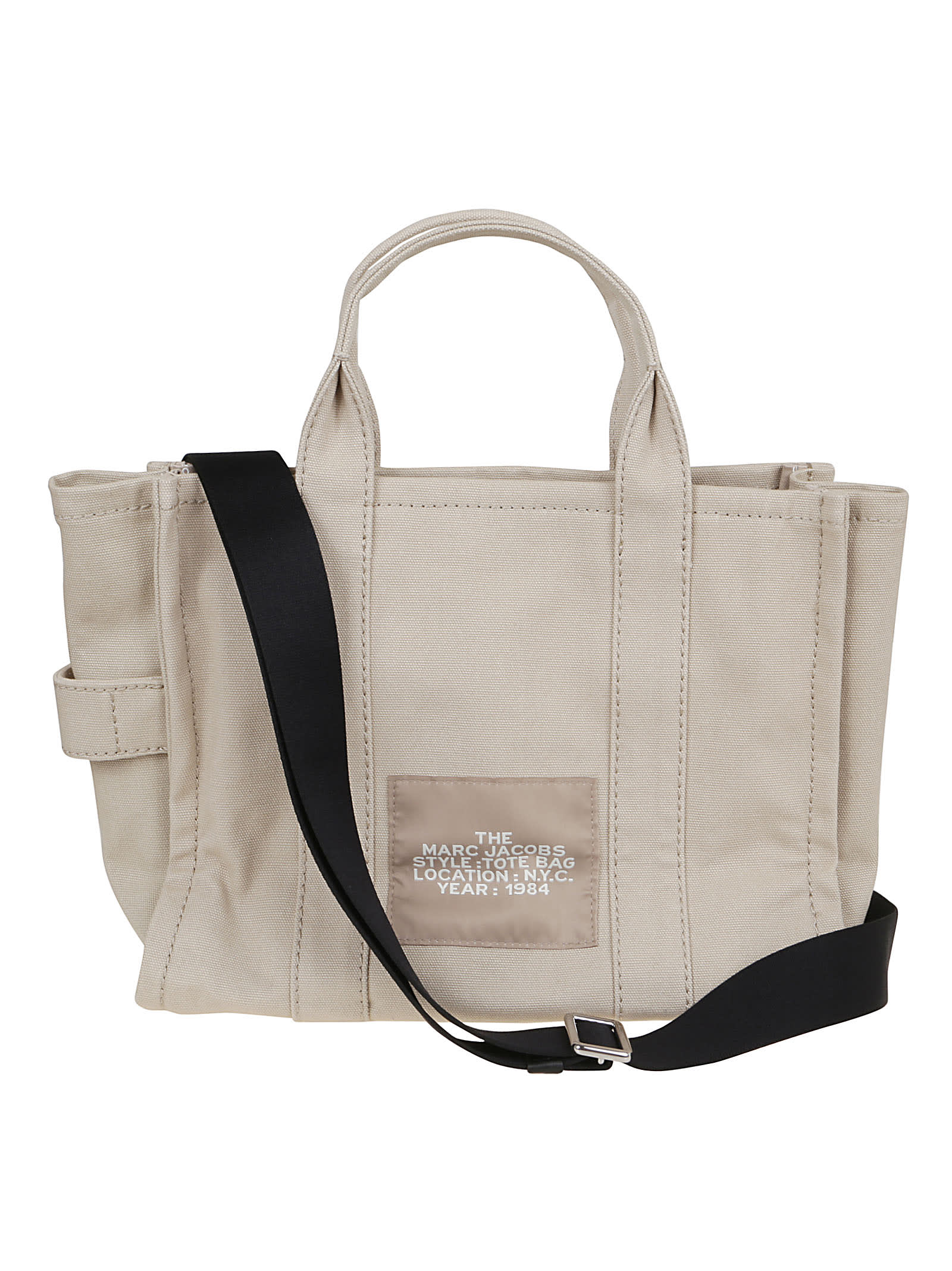 Shop Marc Jacobs The Medium Tote In Beige