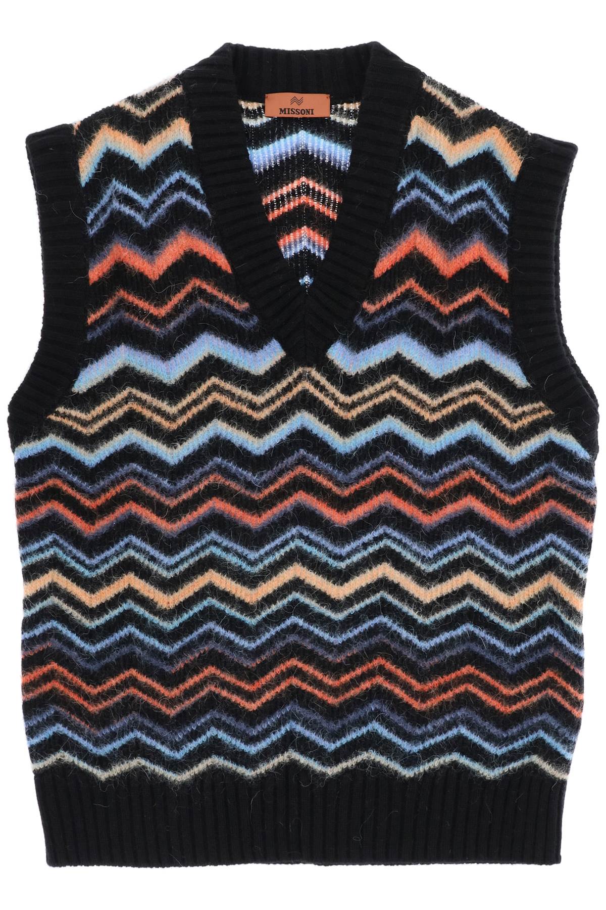 Missoni Chevron Knit Vest
