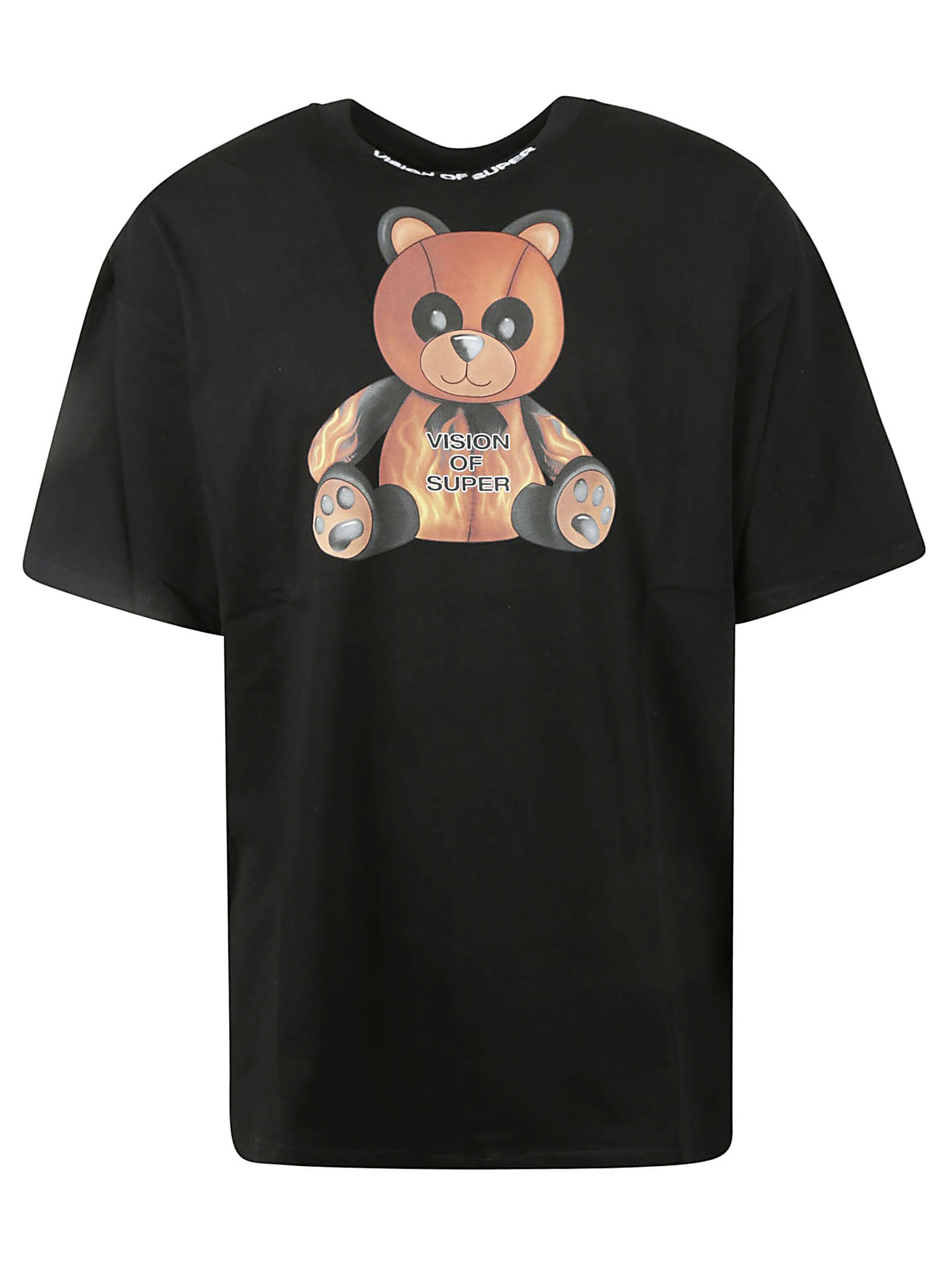 Click to view more detailed imagery on our partner's website Vision Of Super Pandy T-shirt In Black