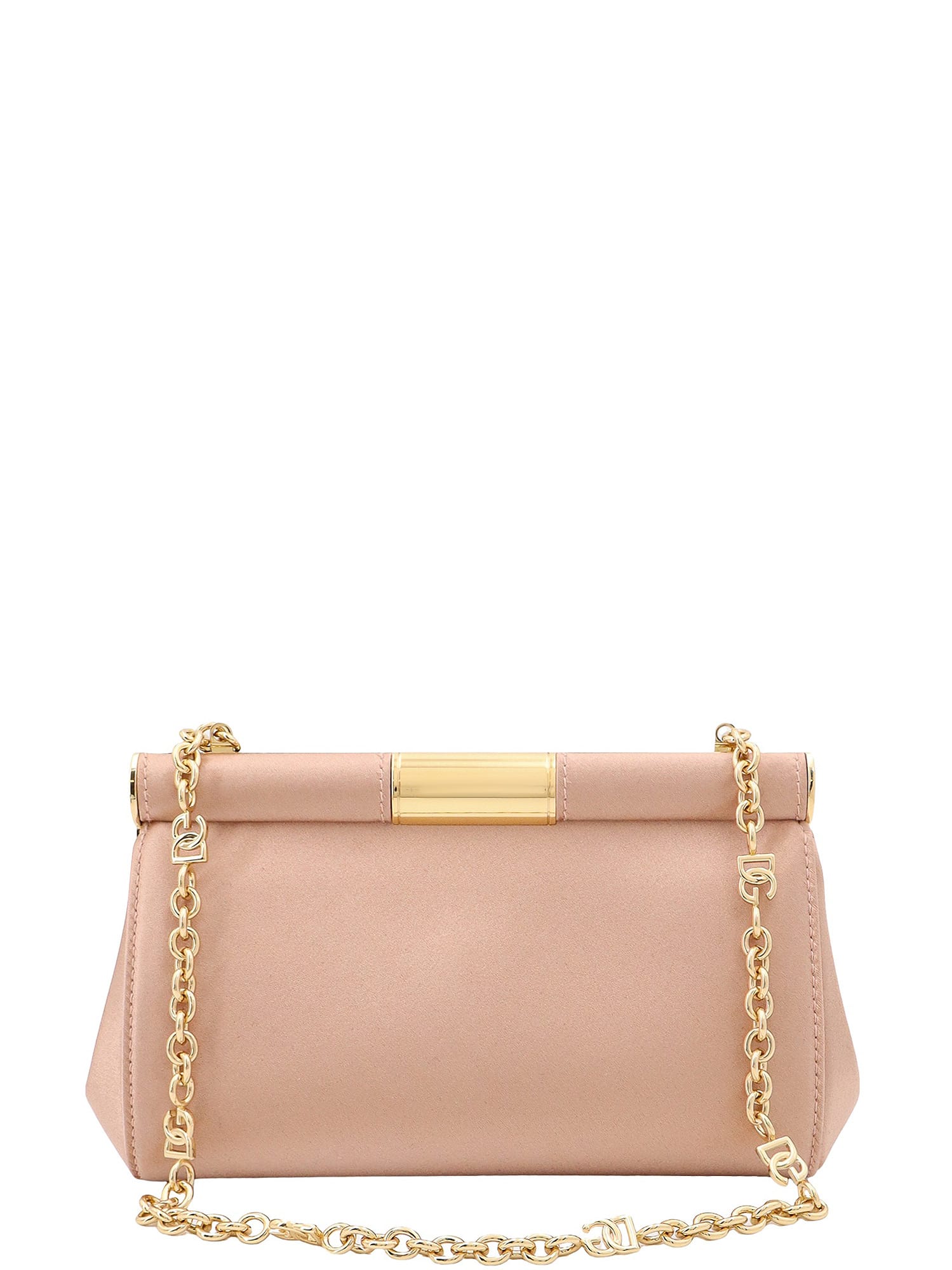 Shop Dolce & Gabbana Marlene Shoulder Bag In Beige