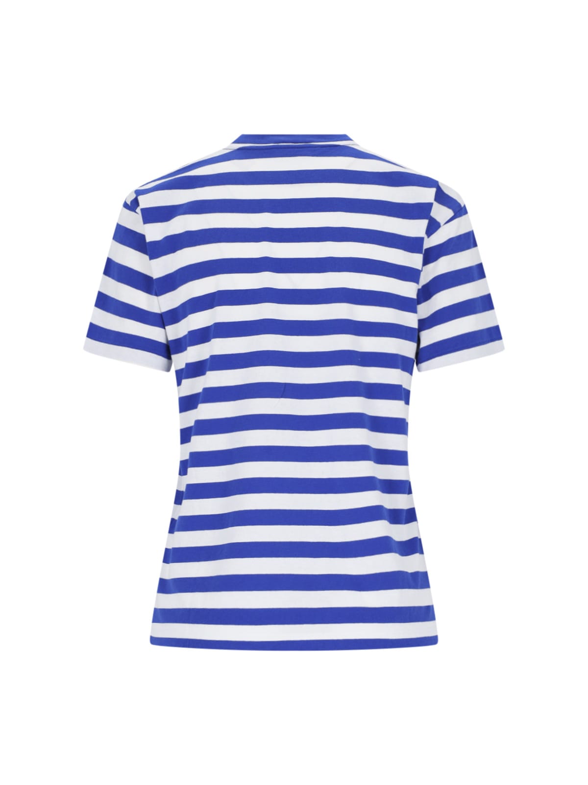 Shop Polo Ralph Lauren Striped T-shirt In Blue