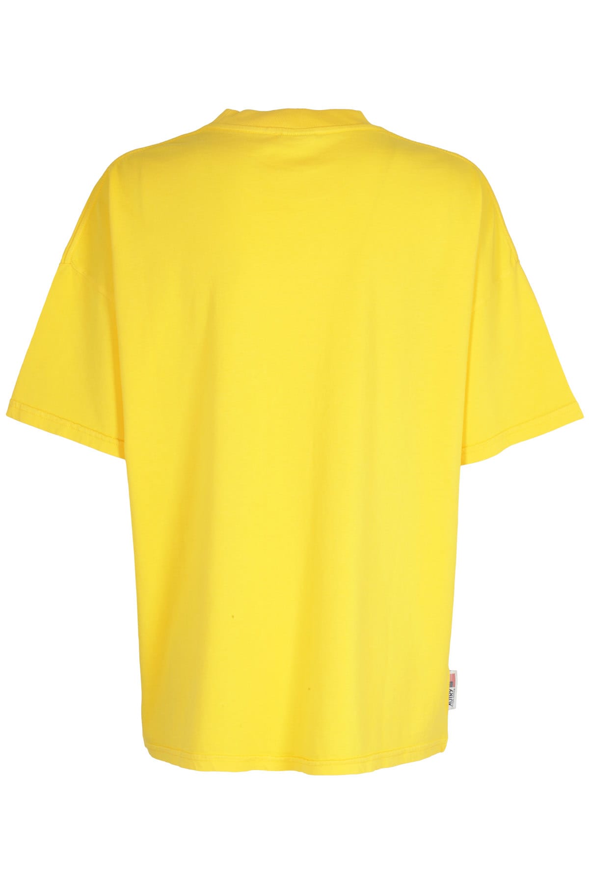 Shop Autry T-shirt Aerobic In Tinto Yellow