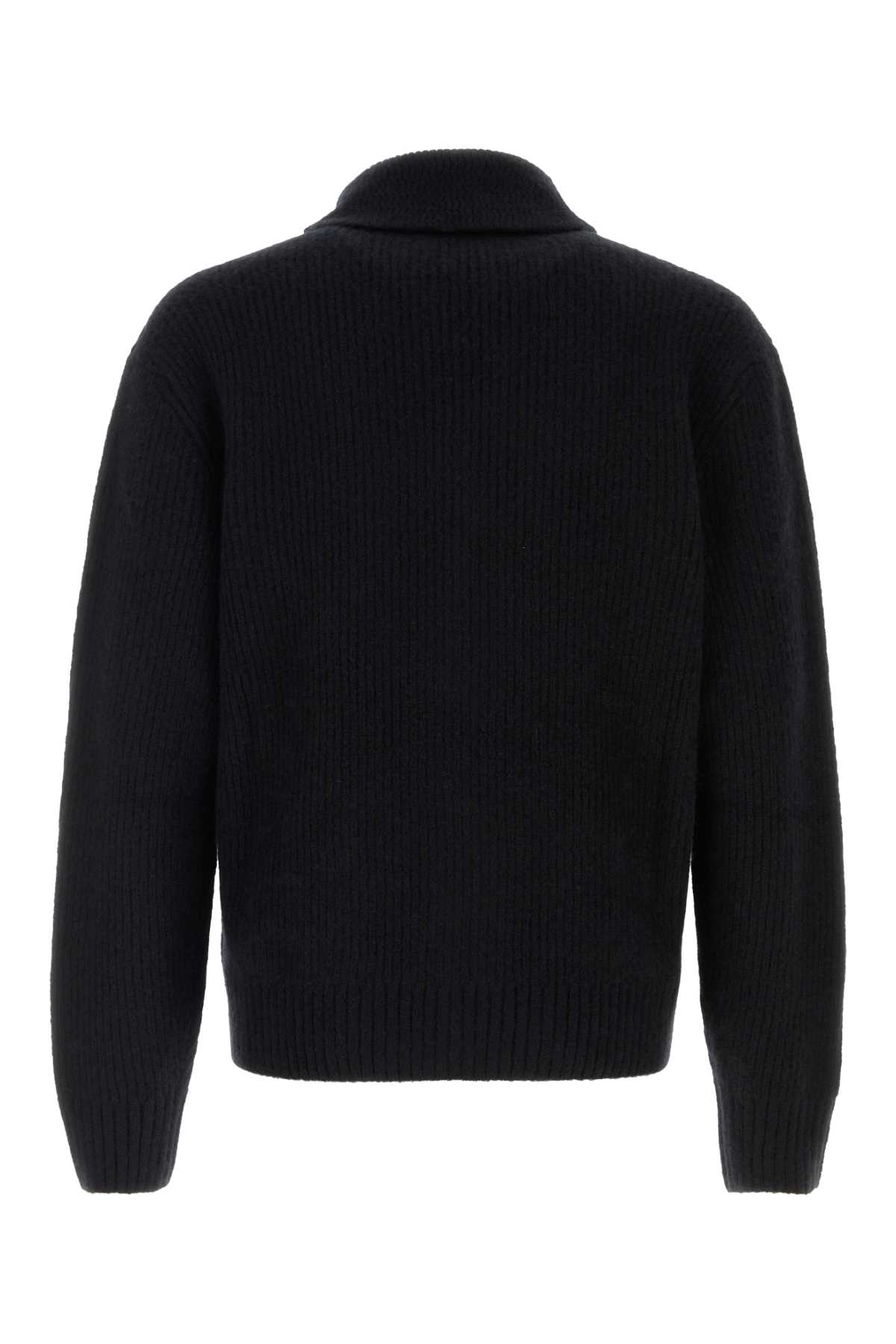 Shop Tom Ford Black Cashmere Blend Cardigan