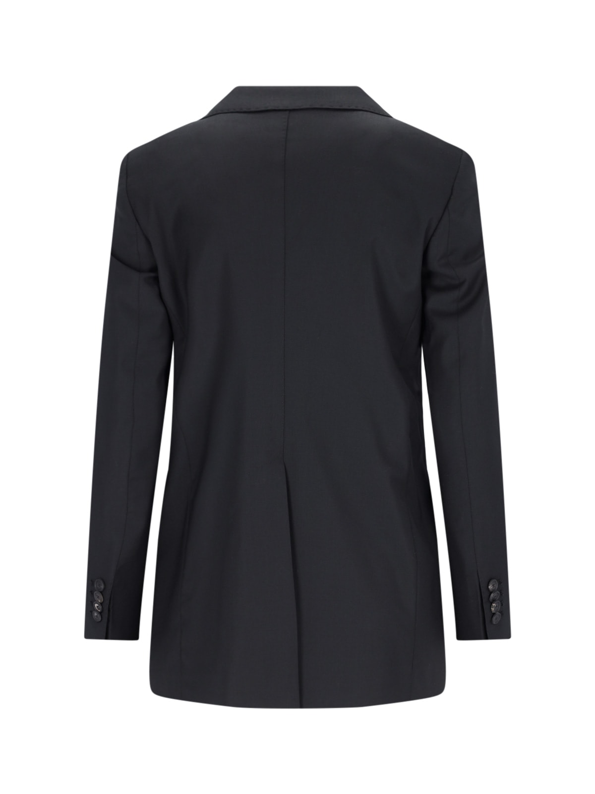 Shop Tagliatore Single-breasted Suit In Black