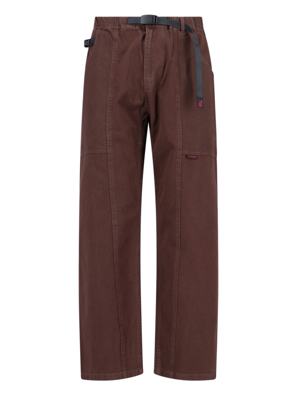 Shop Gramicci Gadget-pant Pants In Brown