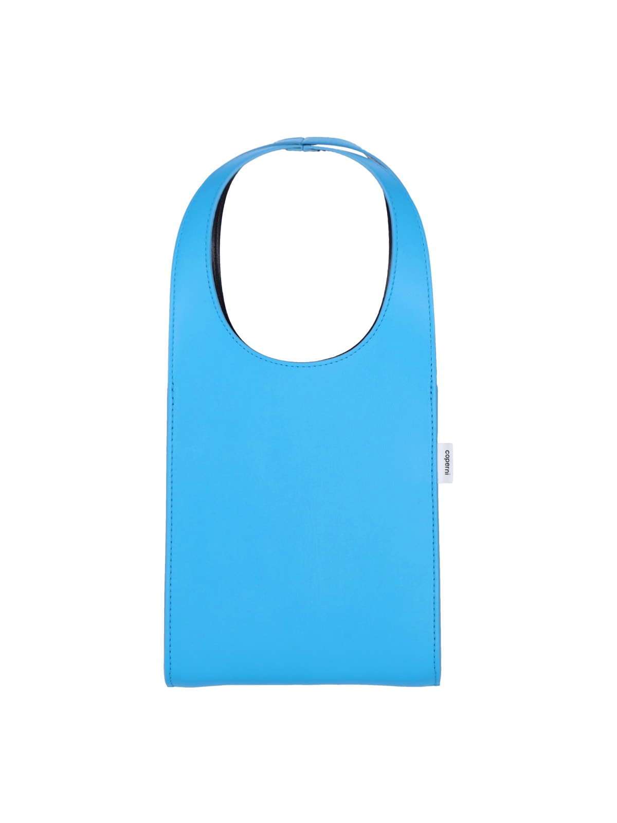 Shop Coperni Micro Swipe Bag In Light Blue