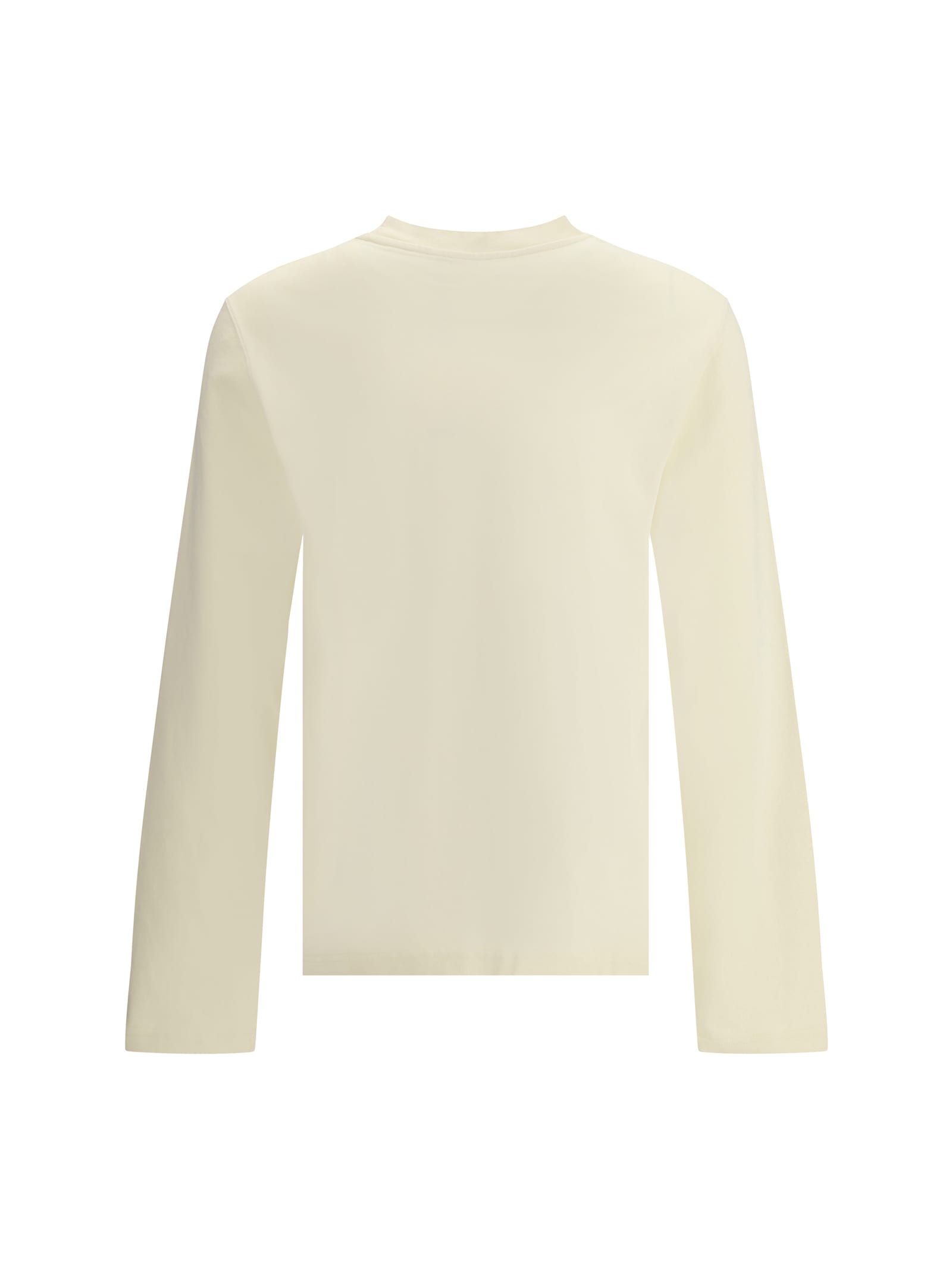 Jacquemus Long-sleeved T-shirt In Green