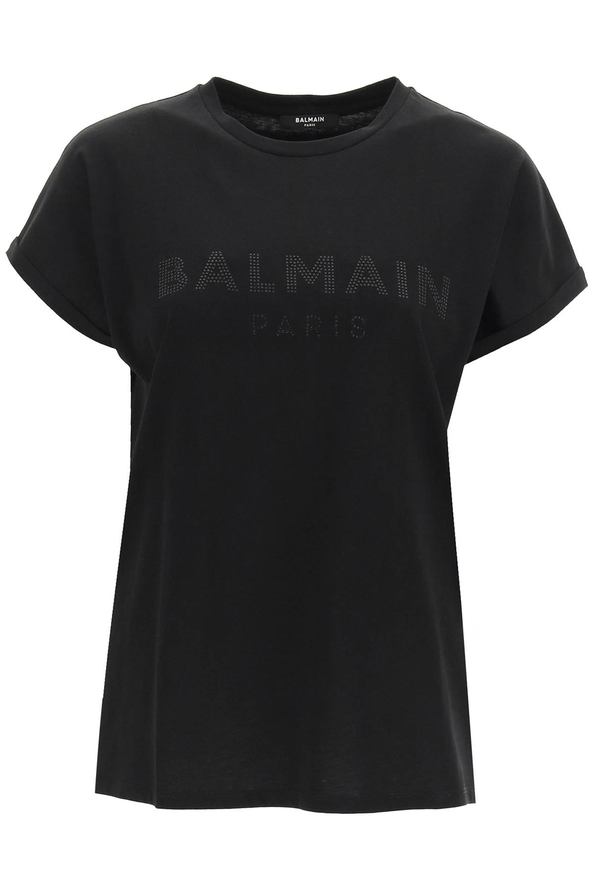 Balmain Crystal Logo T-shirt