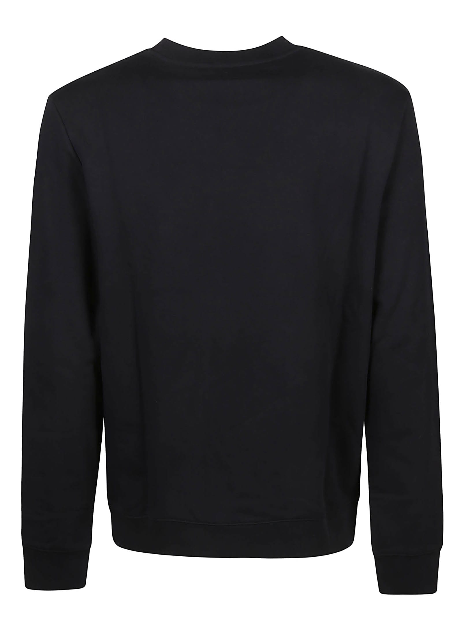 Shop Apc Rufus Sweatshirt In Lzz Noir