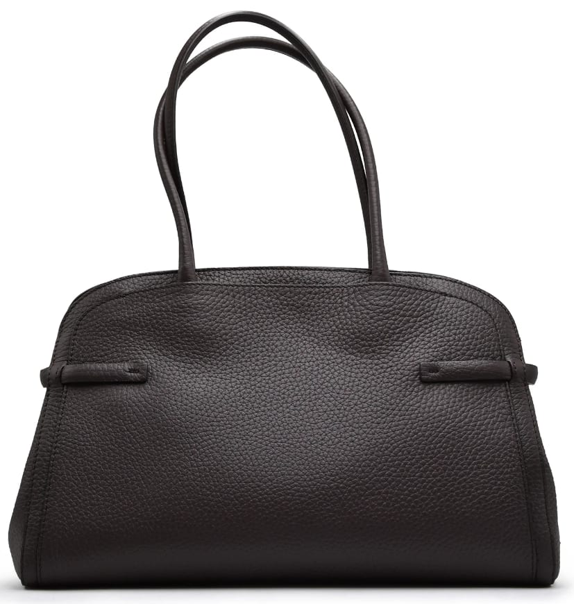 Orciani Large Aura Soft Tote Bag In Black