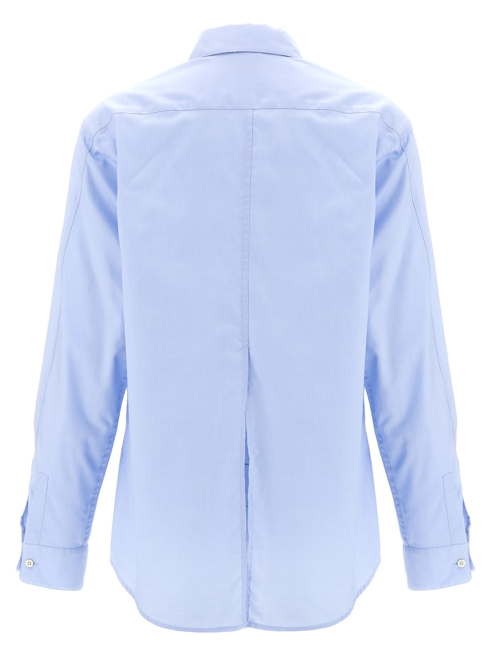 Shop Pinko Corea Shirt In Light Blue