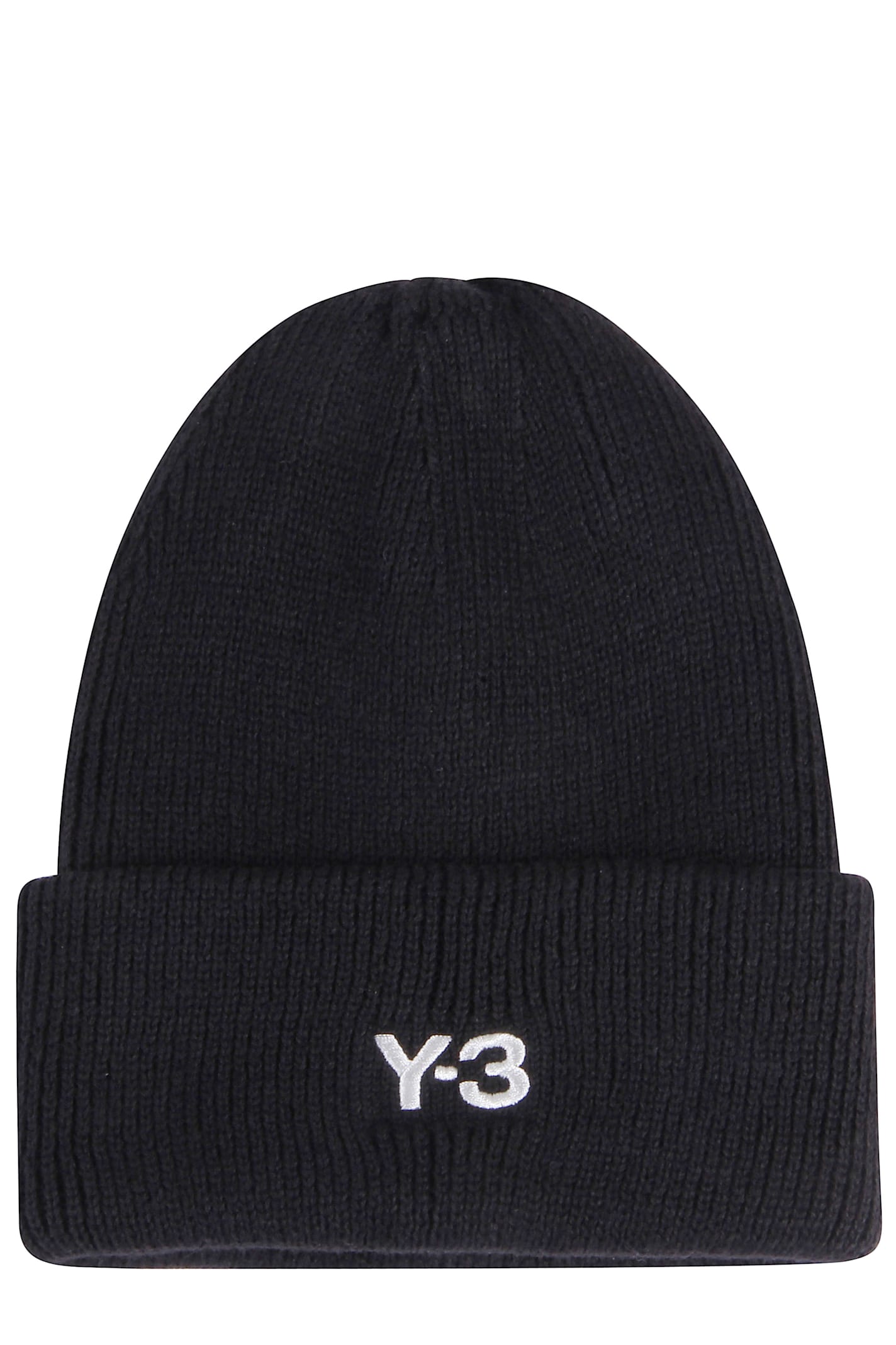 Y-3 Knitted Cap With Logo In Black
