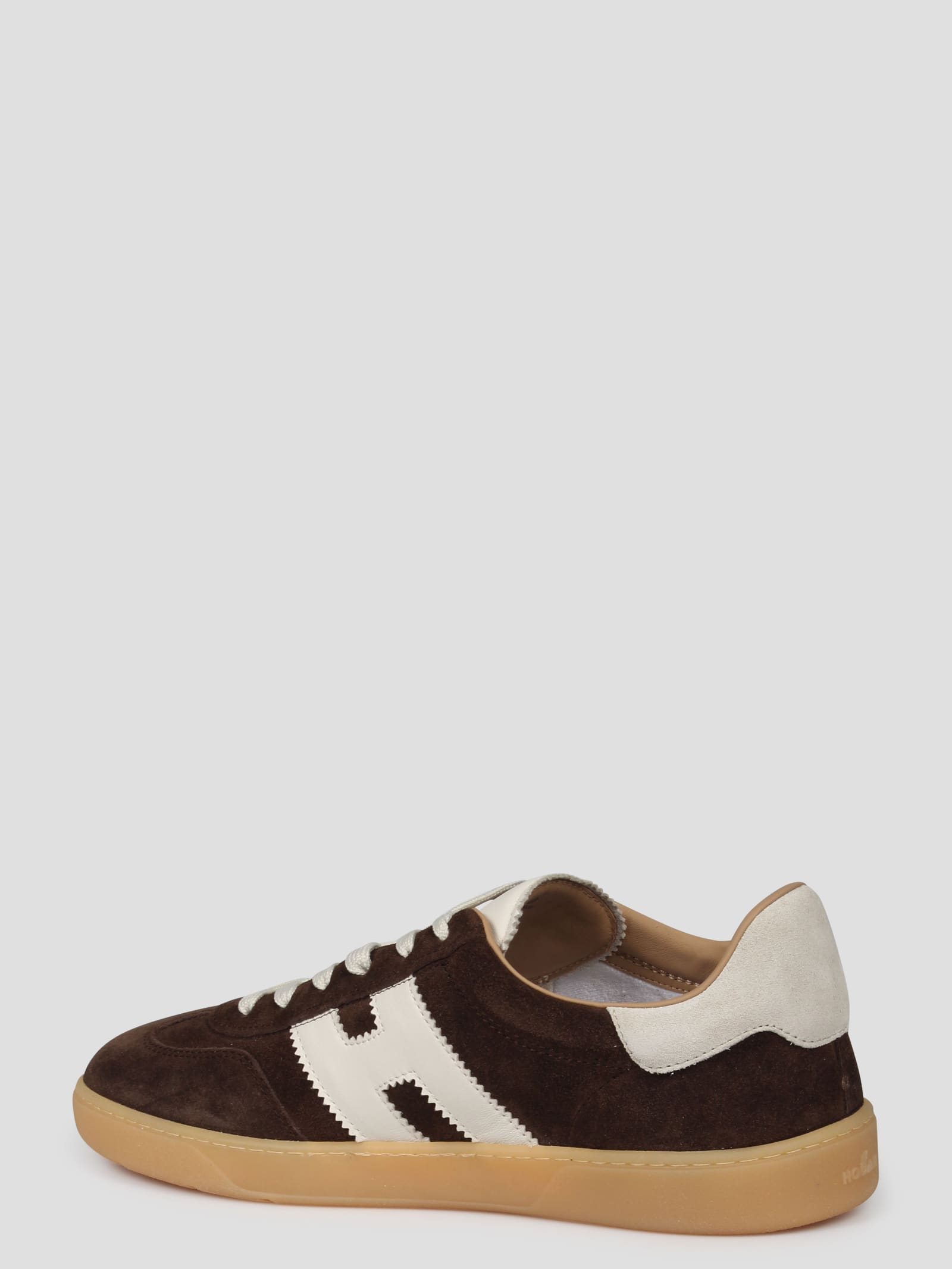 Shop Hogan Cool Sneakers In Dark Brown