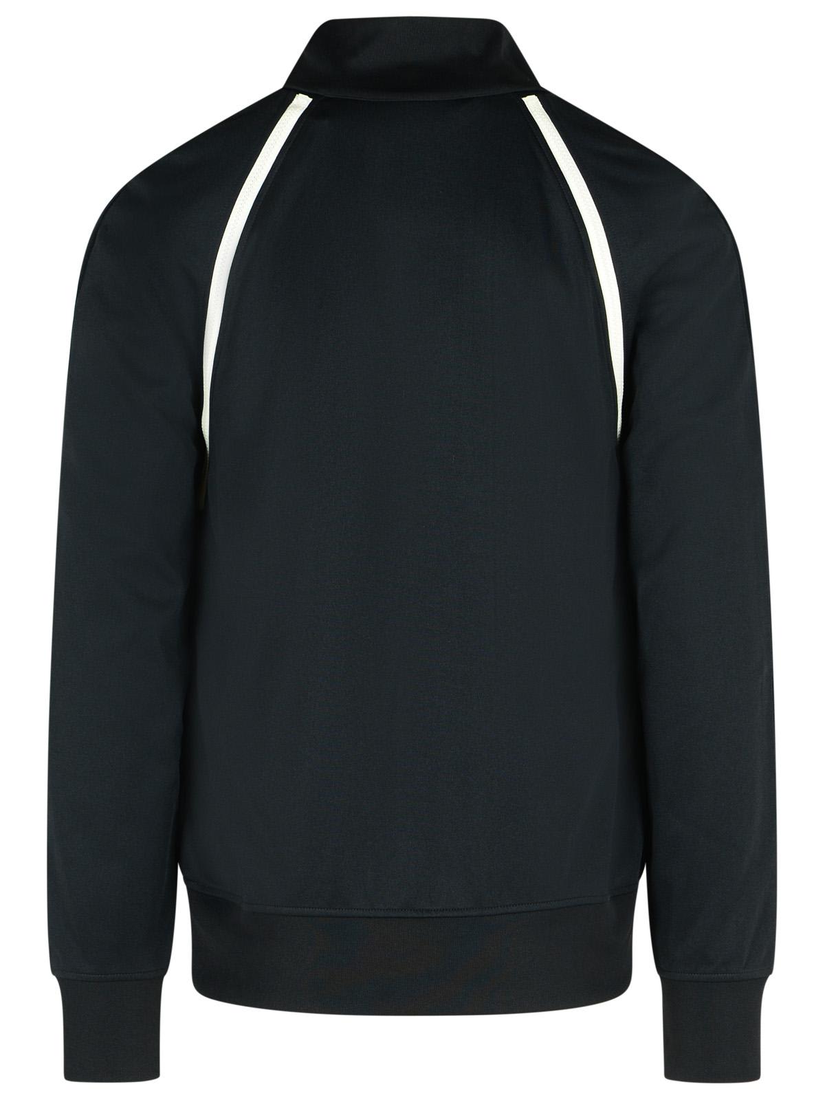 Palm Angels Track' Black Polyester Blend Jacket In Black