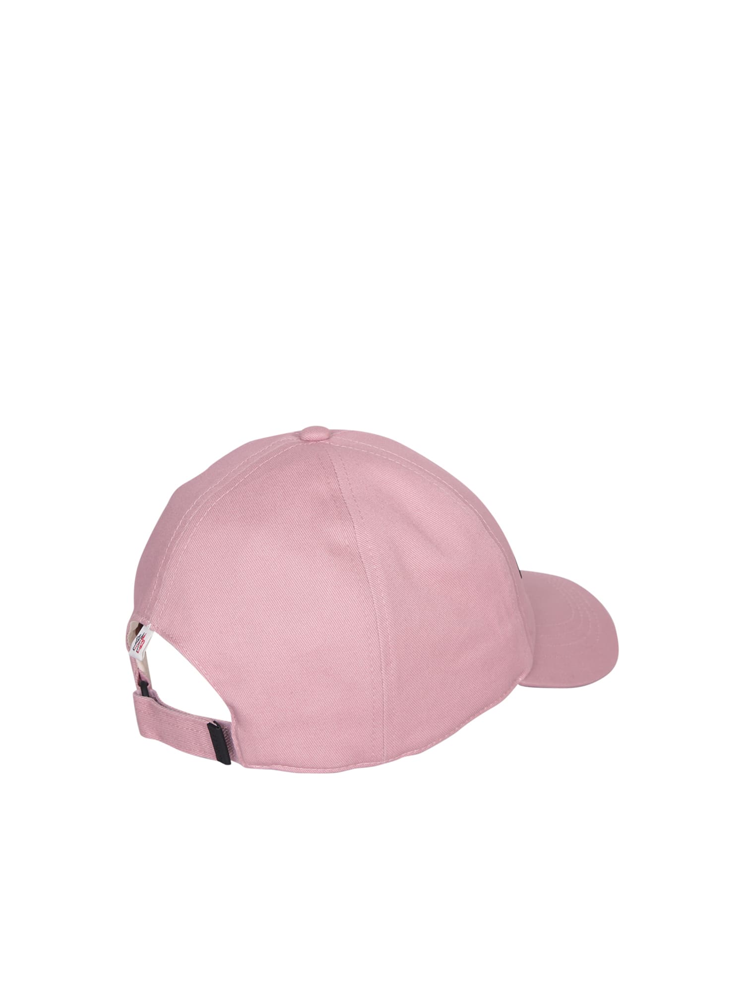 Shop Moncler Grenoble Pink Logo Baseball Cap
