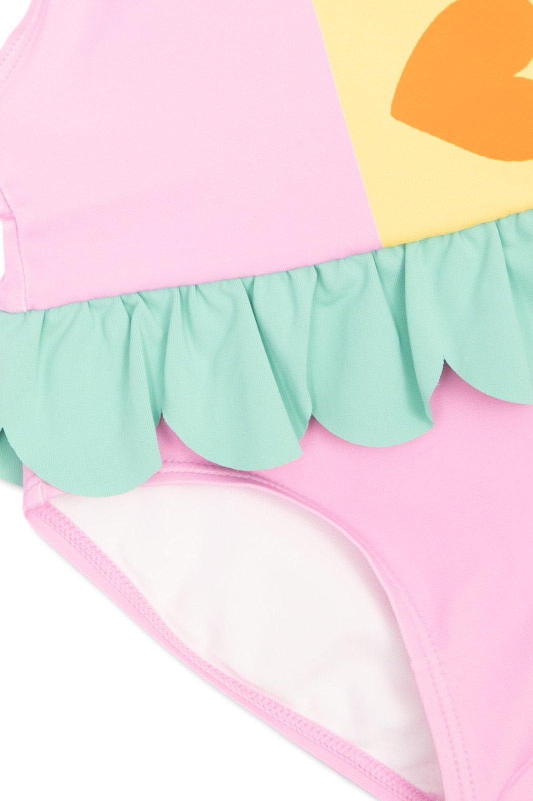 Shop Stella Mccartney One-piece Swimsuit In Pink