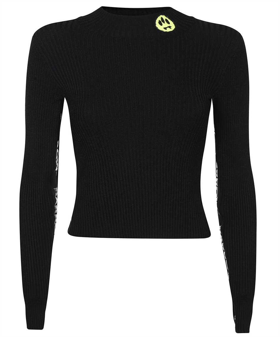 Barrow Long Sleeve Crew-neck Sweater In Black