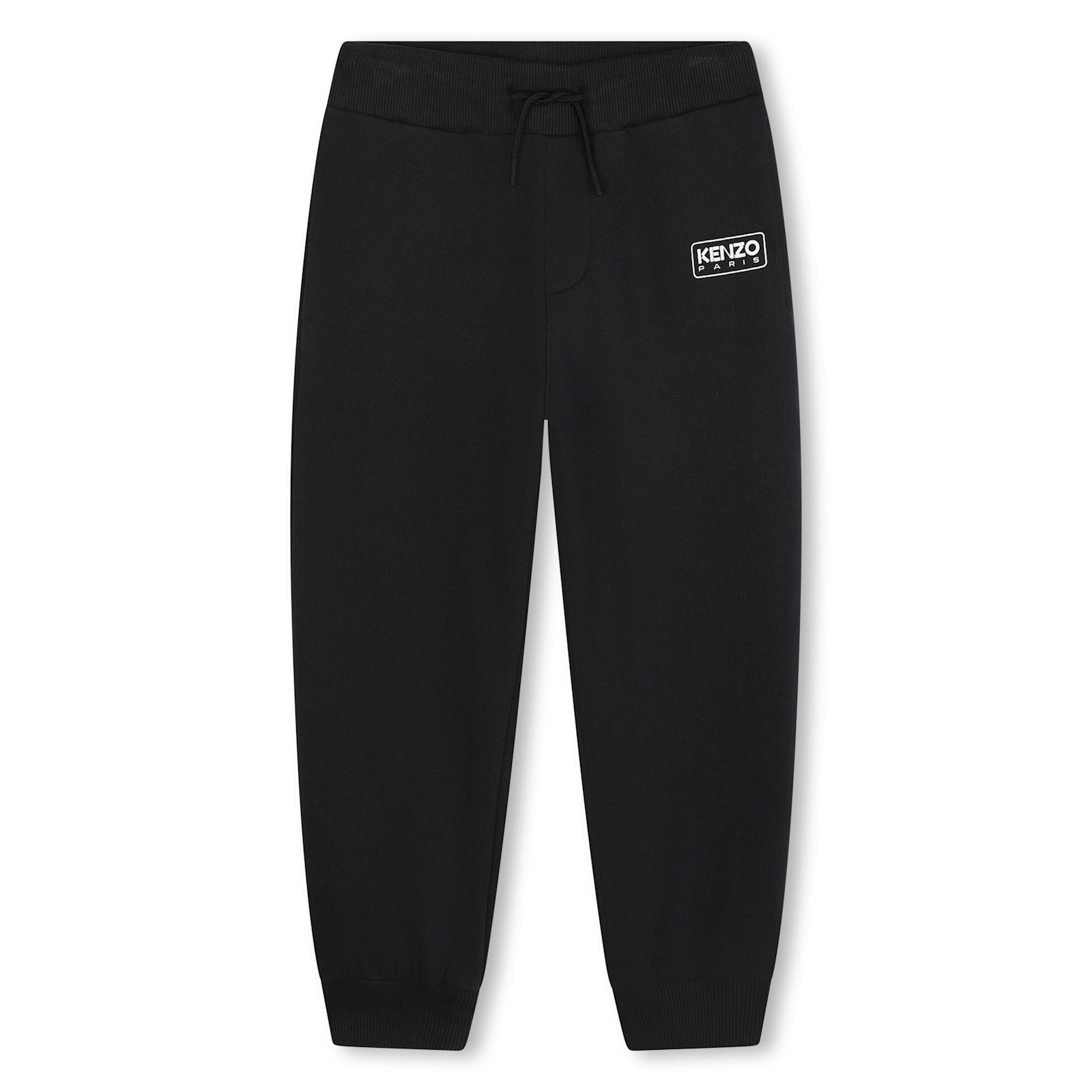 Shop Kenzo Printed Track Pants In Black