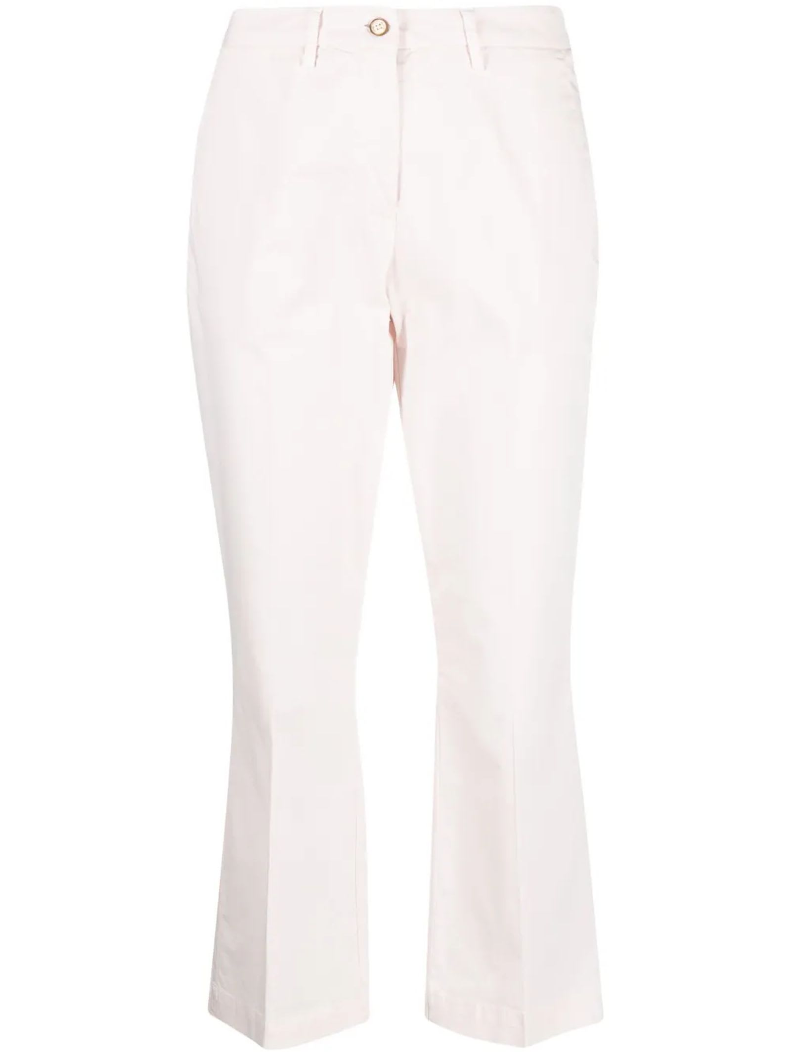 Shop Briglia 1949 Pink Stretch-cotton Trousers