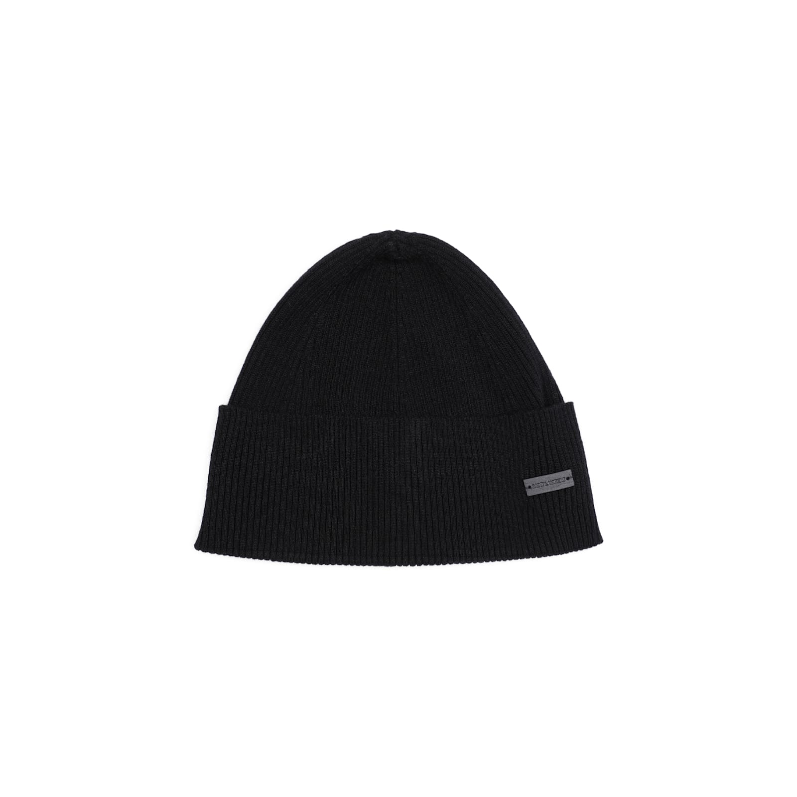 Shop Saint Laurent Hat In Black