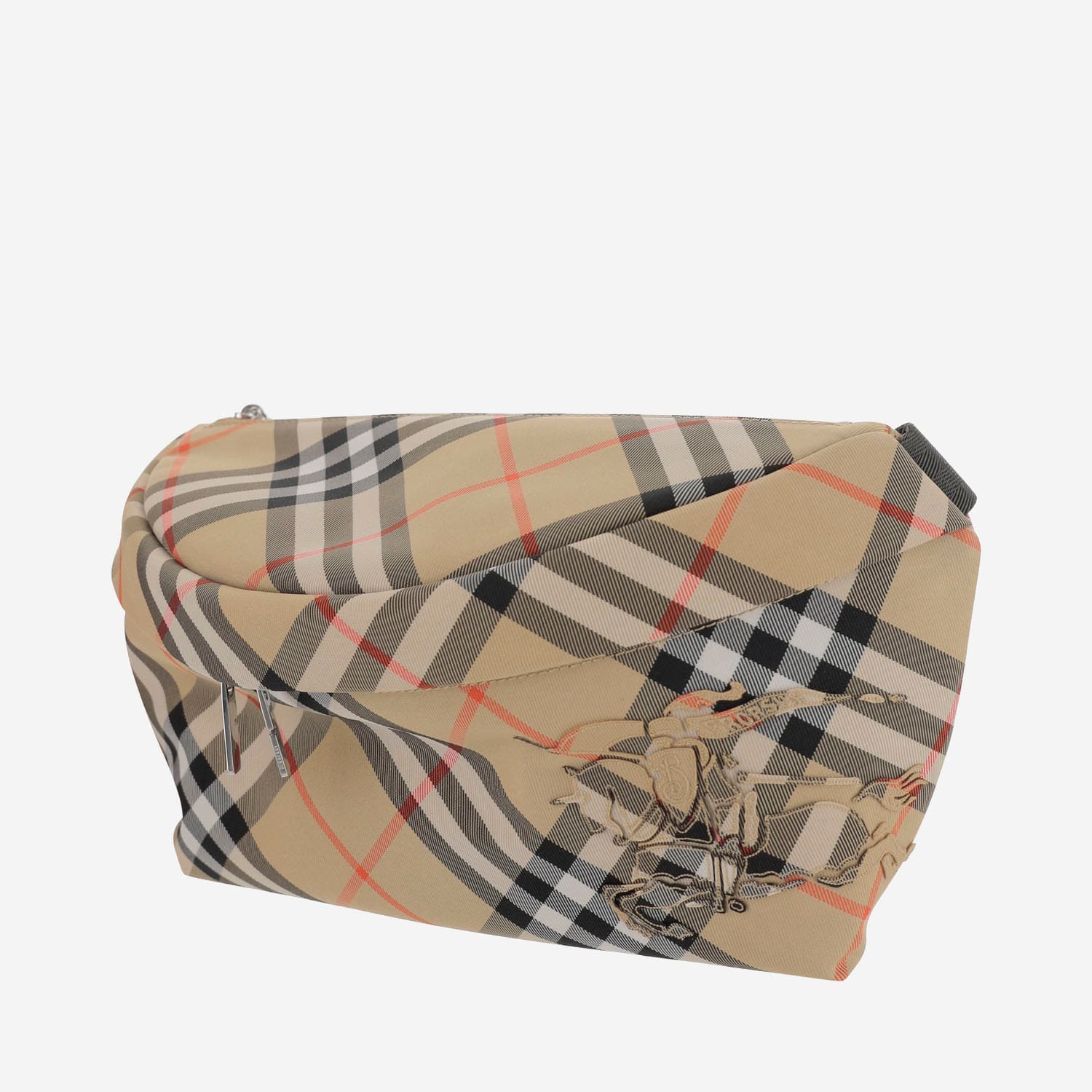 Burberry Technical Fabric Belt Bag In Red