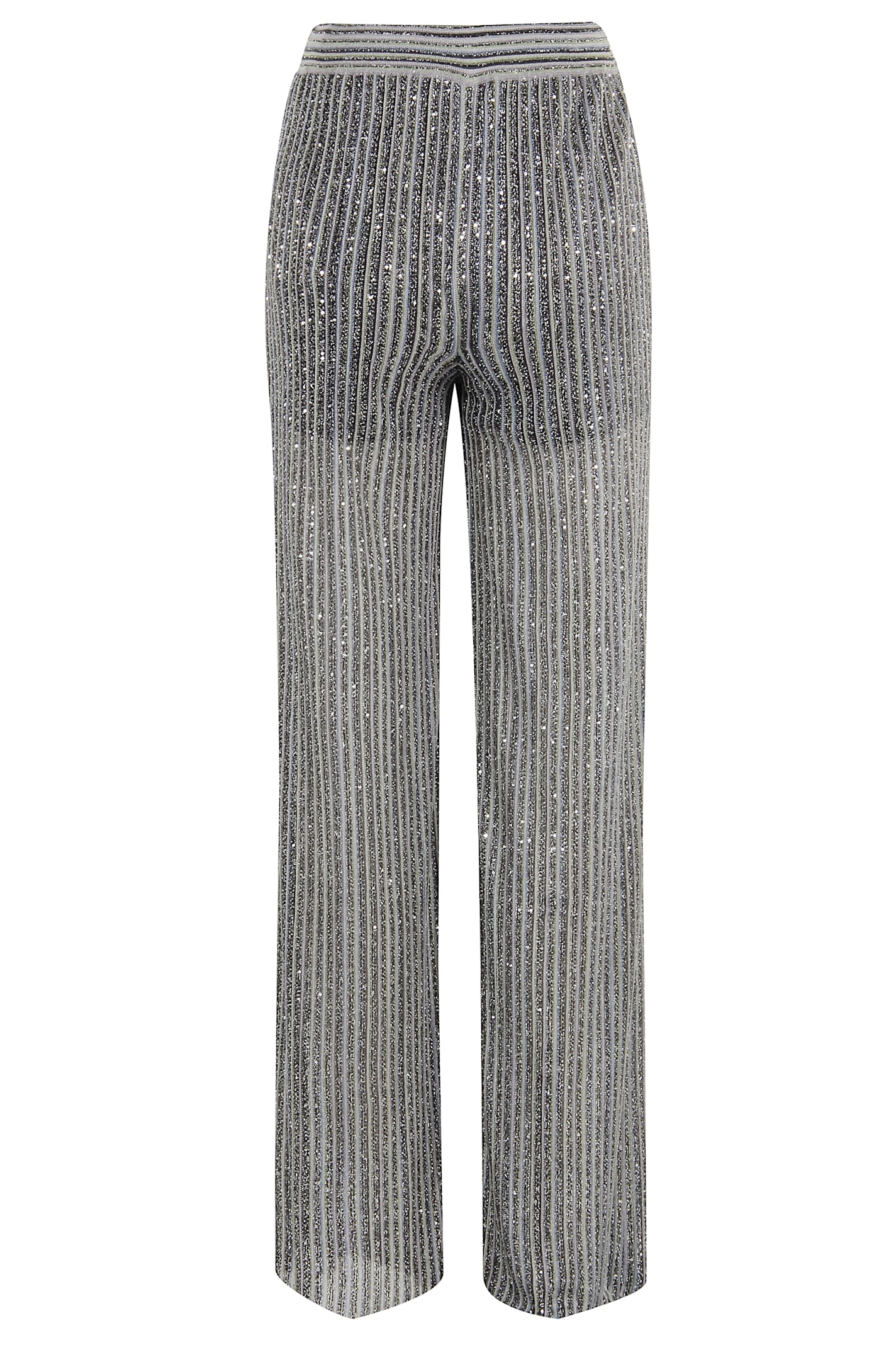 Missoni Grey Straight-leg Trouser In Gray