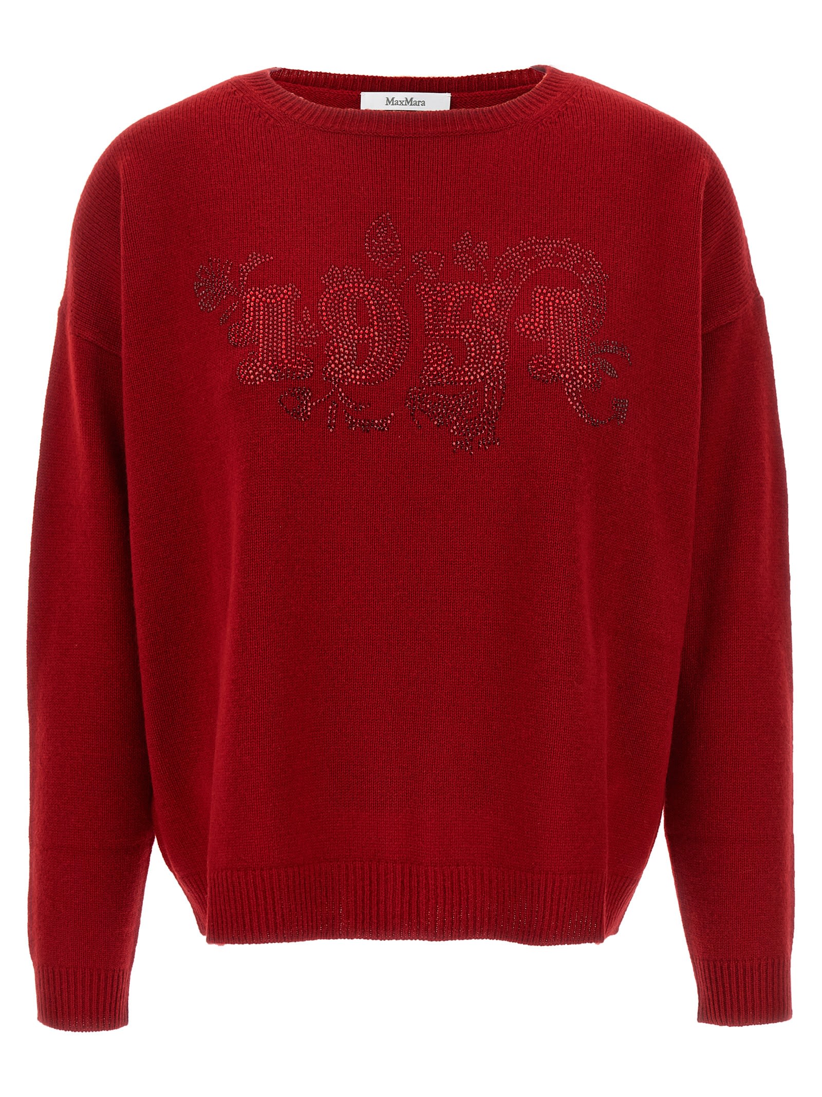 Max Mara Nias Sweater In Red