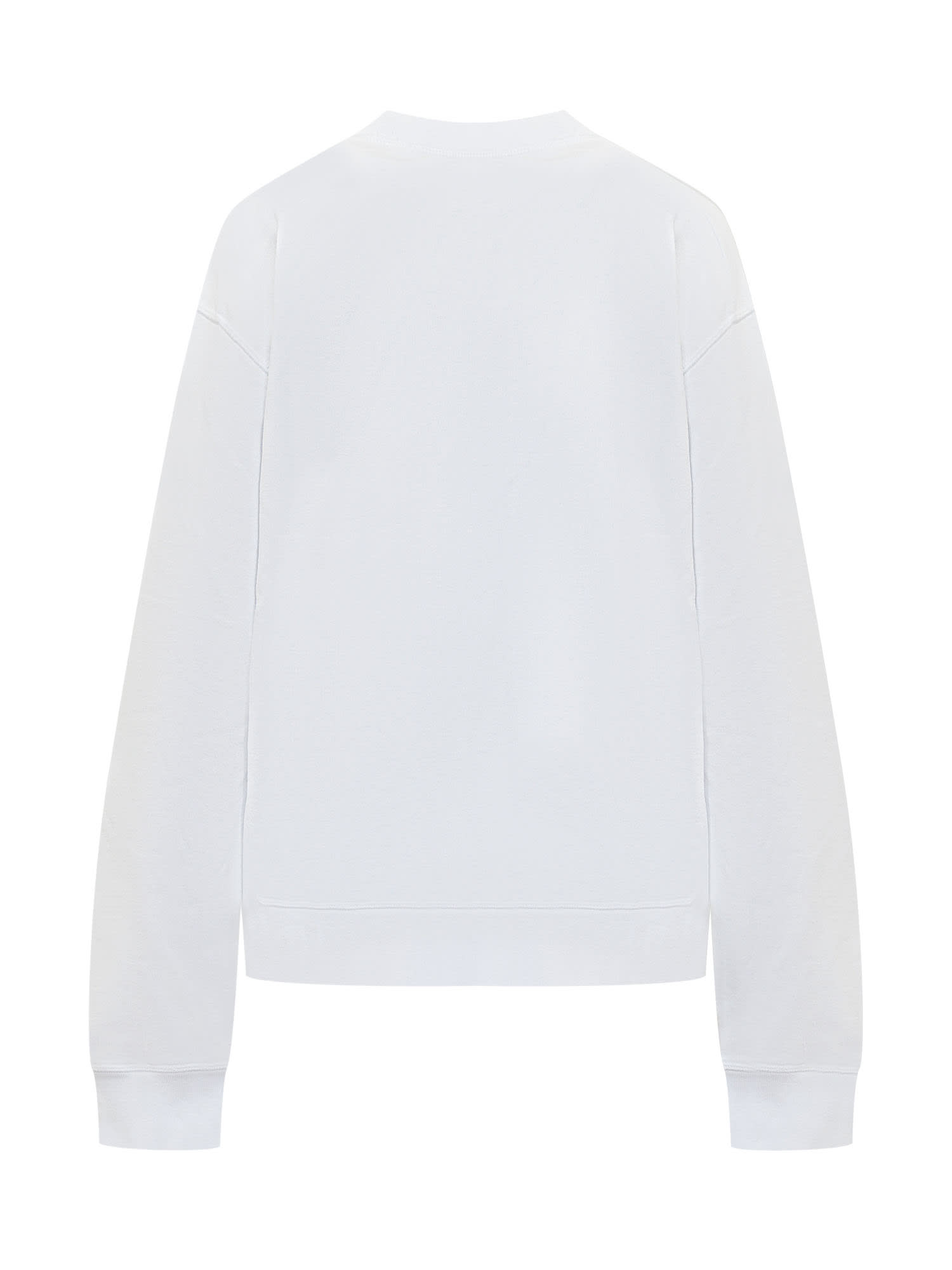 Shop Dsquared2 Horror Scratch Hoodie In White