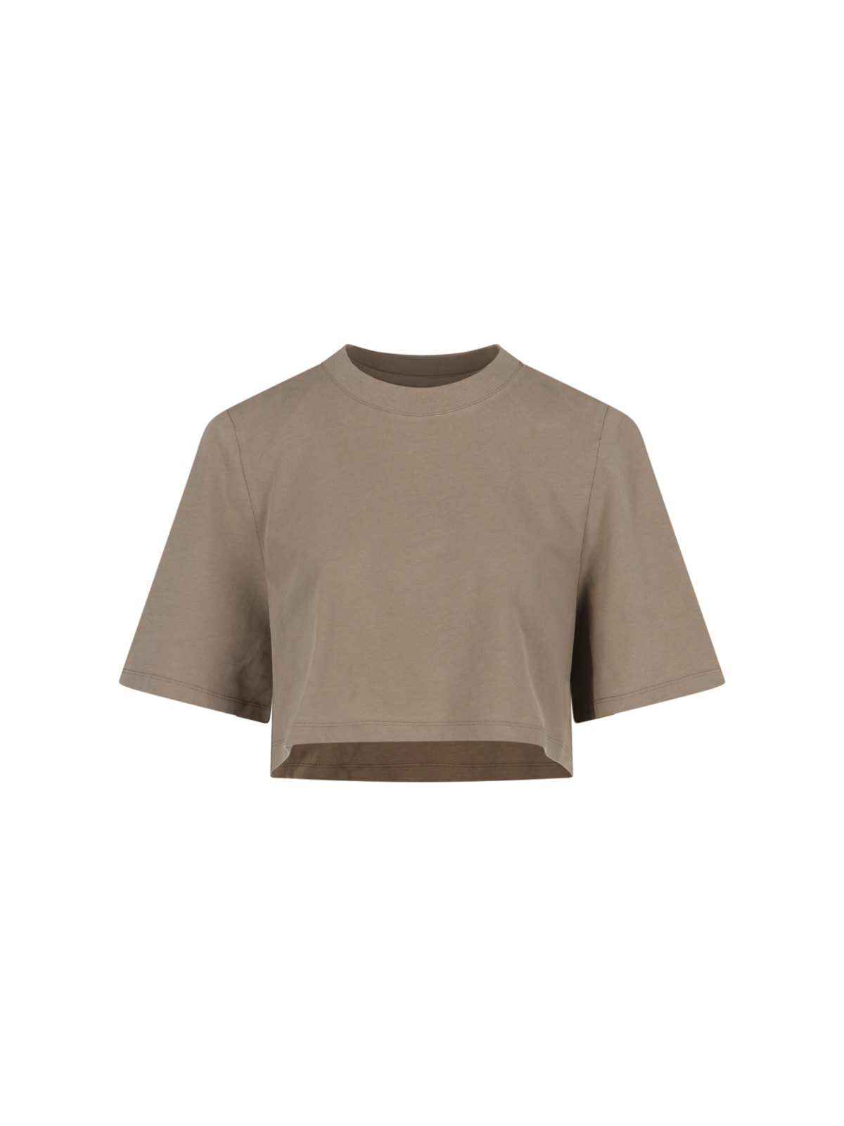 Isabel Marant Crop T-shirt In Brown