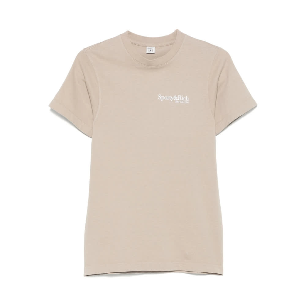 Sporty & Rich T-shirt In Neutral