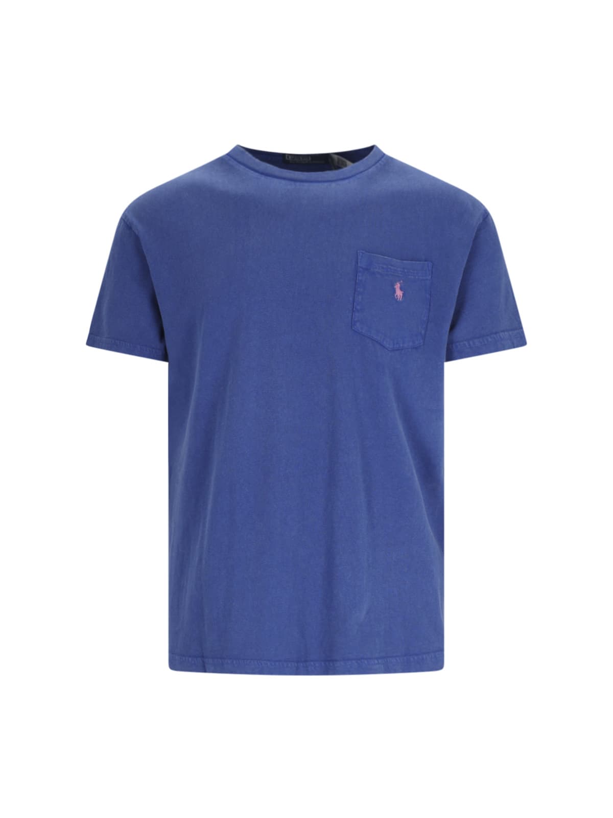 Shop Polo Ralph Lauren Logo T-shirt In Blu