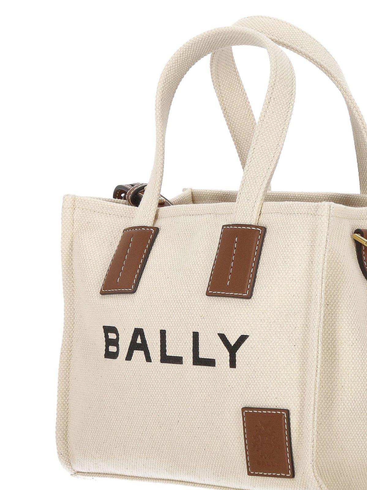 Bally Akelei Tote Bag In Beige