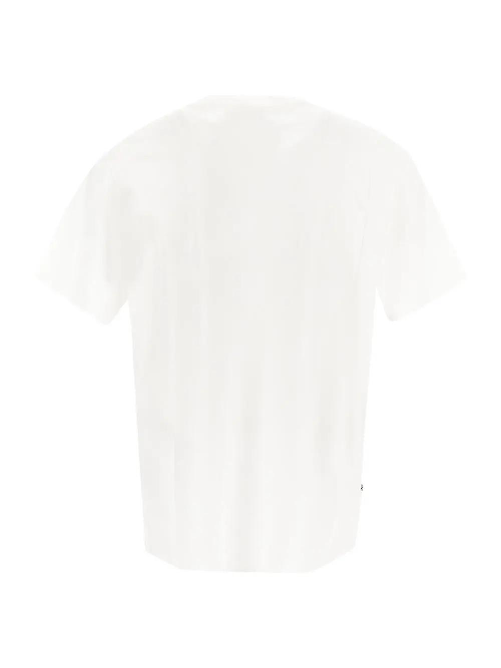 Shop Autry Cotton T-shirt In Bianco