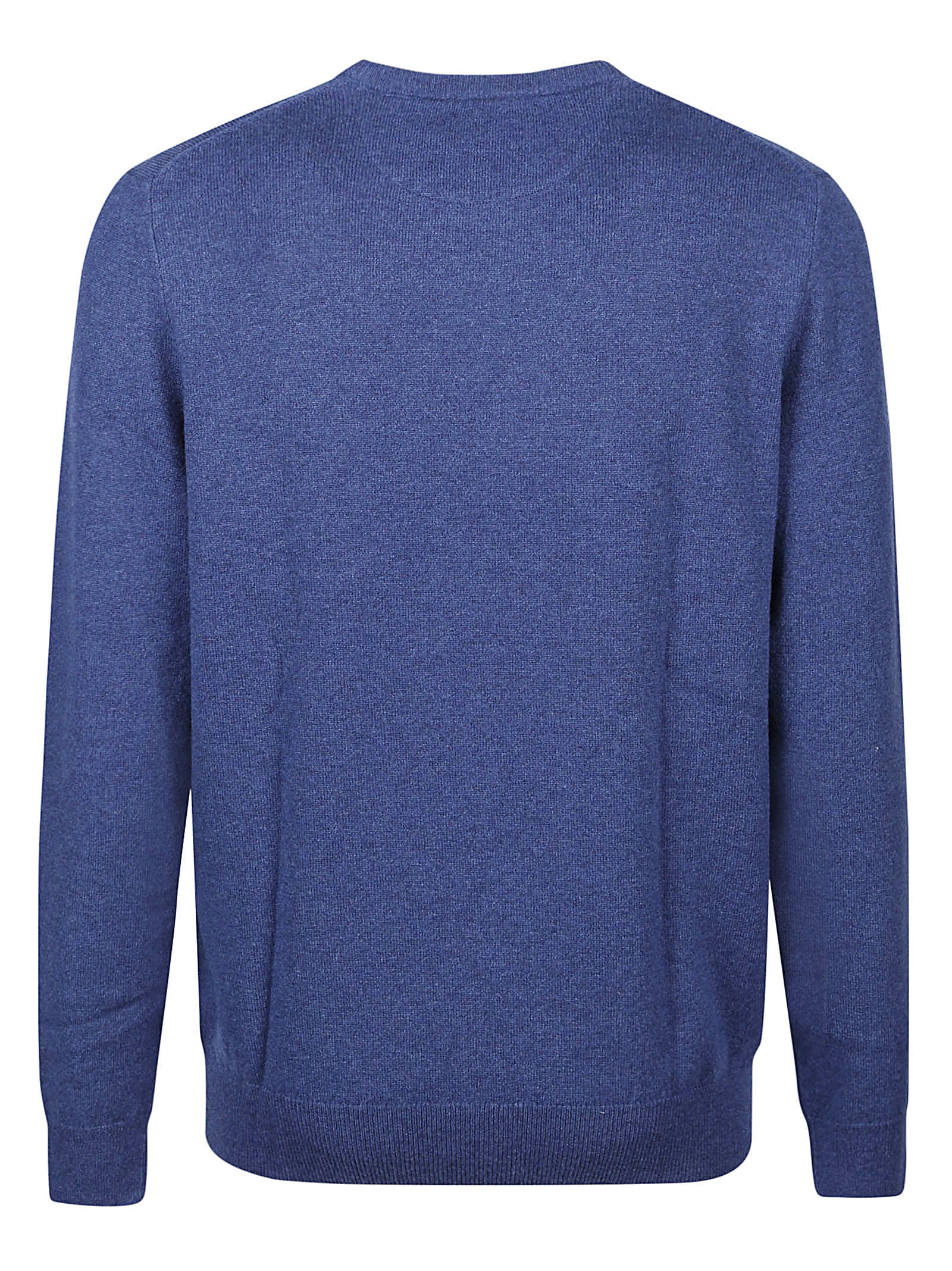 Shop Polo Ralph Lauren Long Sleeve Sweater In Rustic Navy