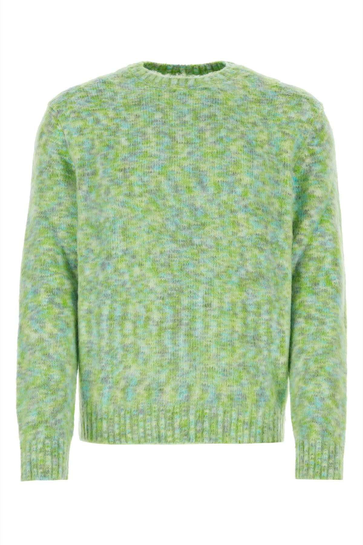 Shop Loewe Maglione In Bluegreenwhite