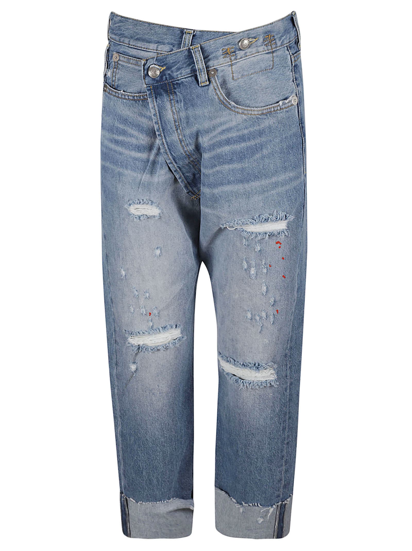 R13 Cross-over Jeans In Emory | ModeSens
