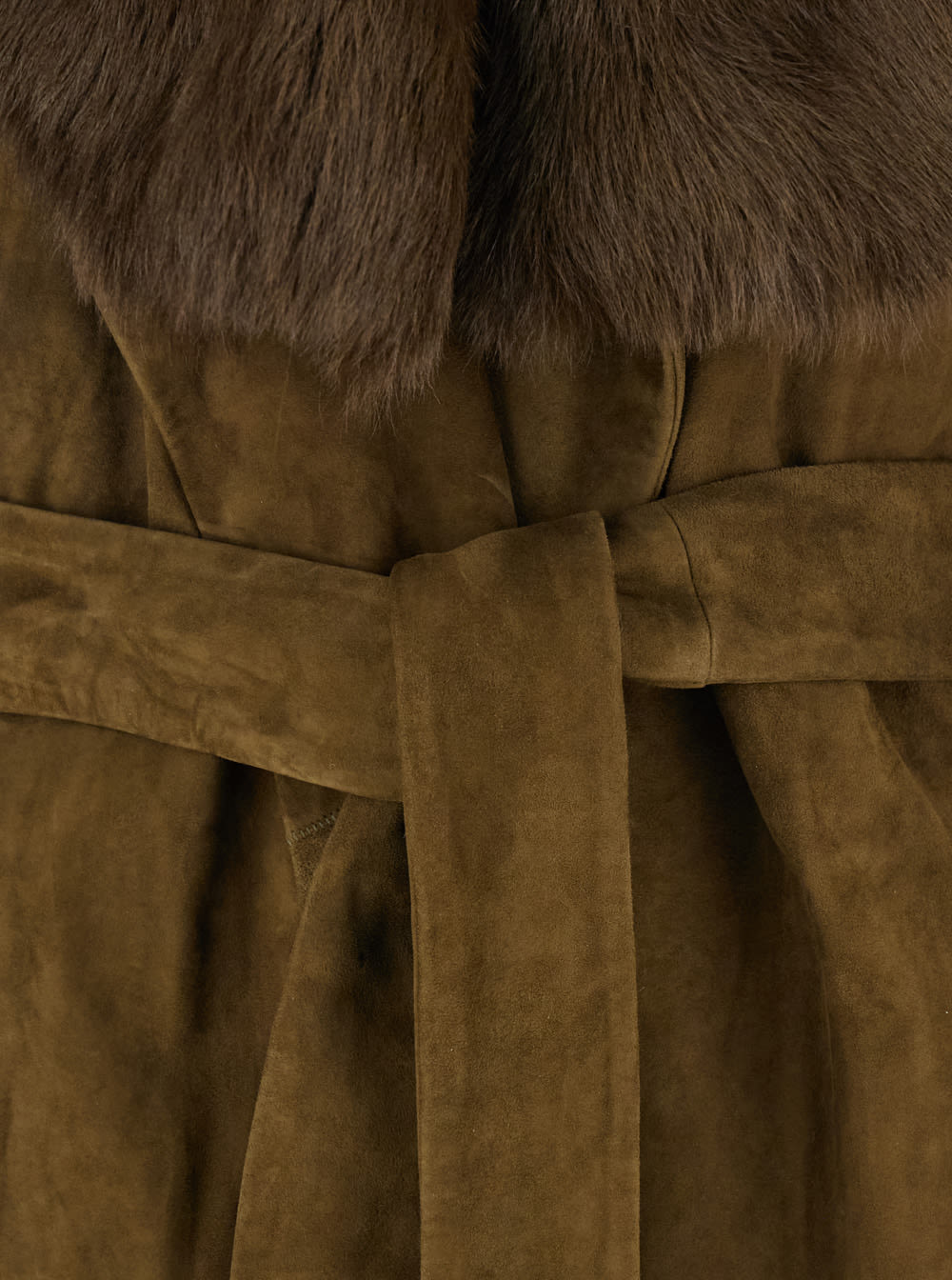 Nour Hammour Briona Suede In Green