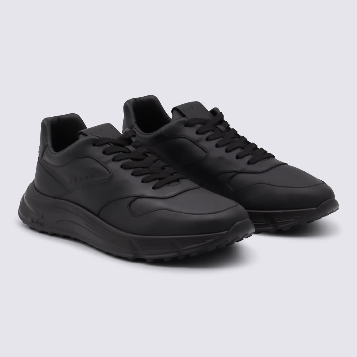 Hogan Sneakers Blacks And Greys In Black