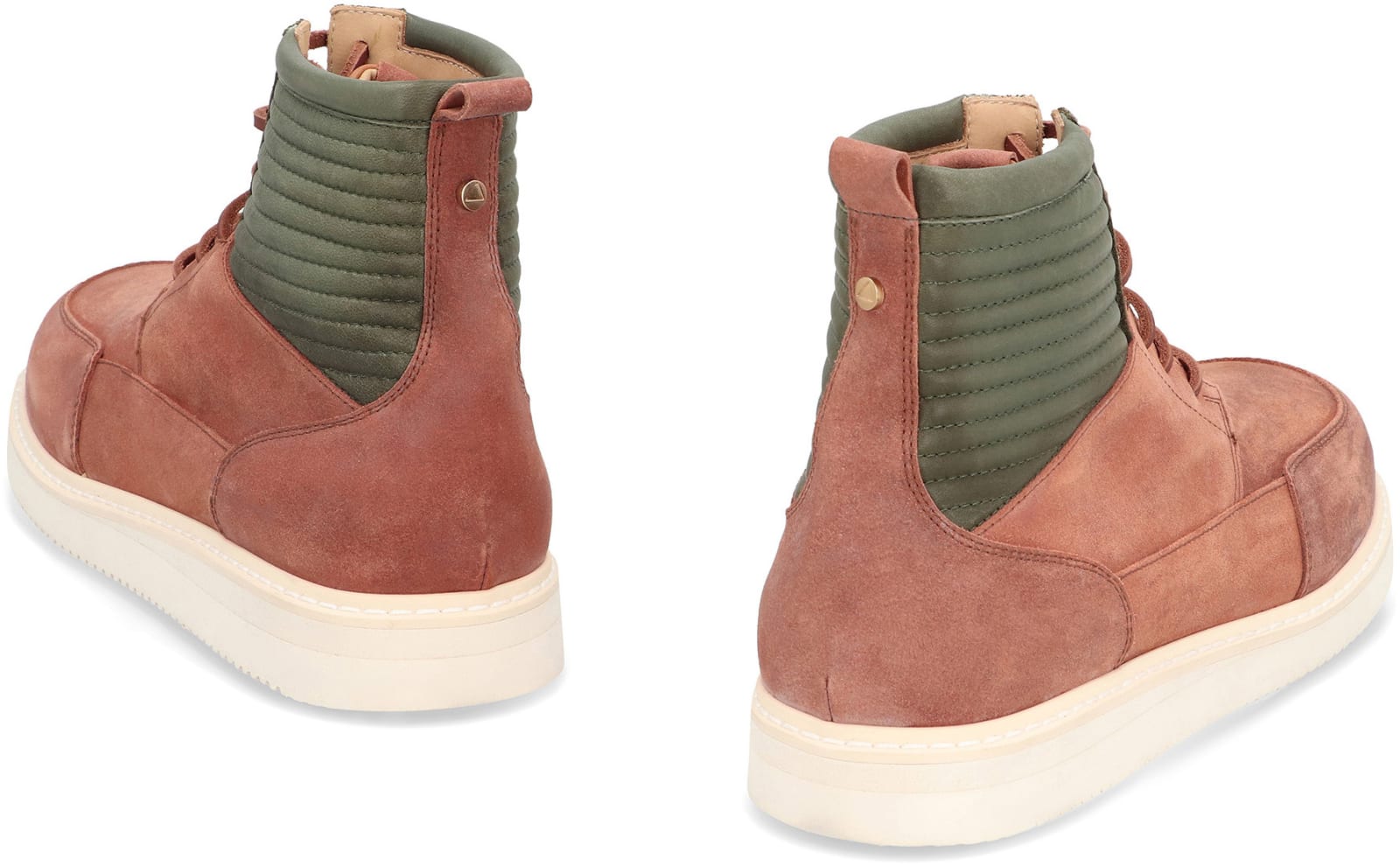Volta Hunter High-top Sneakers In Brown