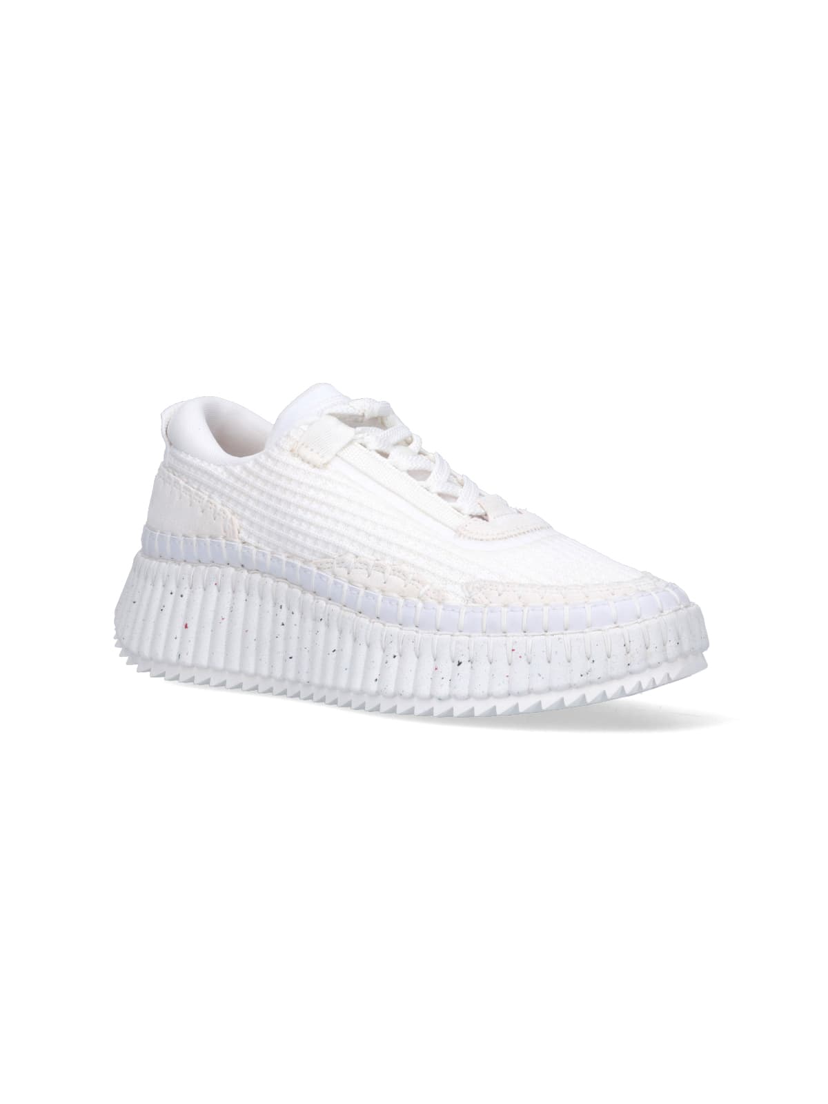 Chloé Nama Sneakers In White