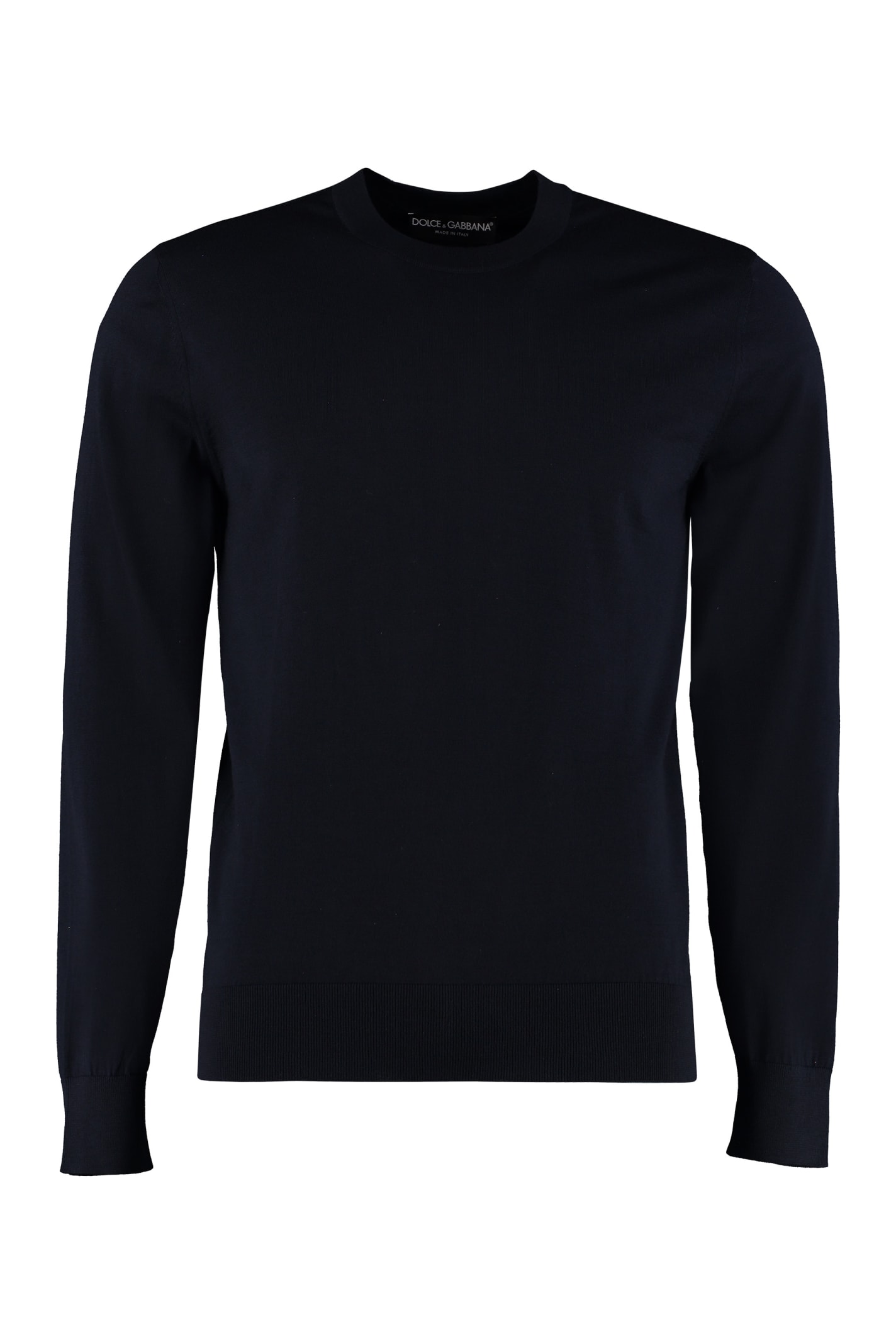dolce and gabbana crew neck sweater