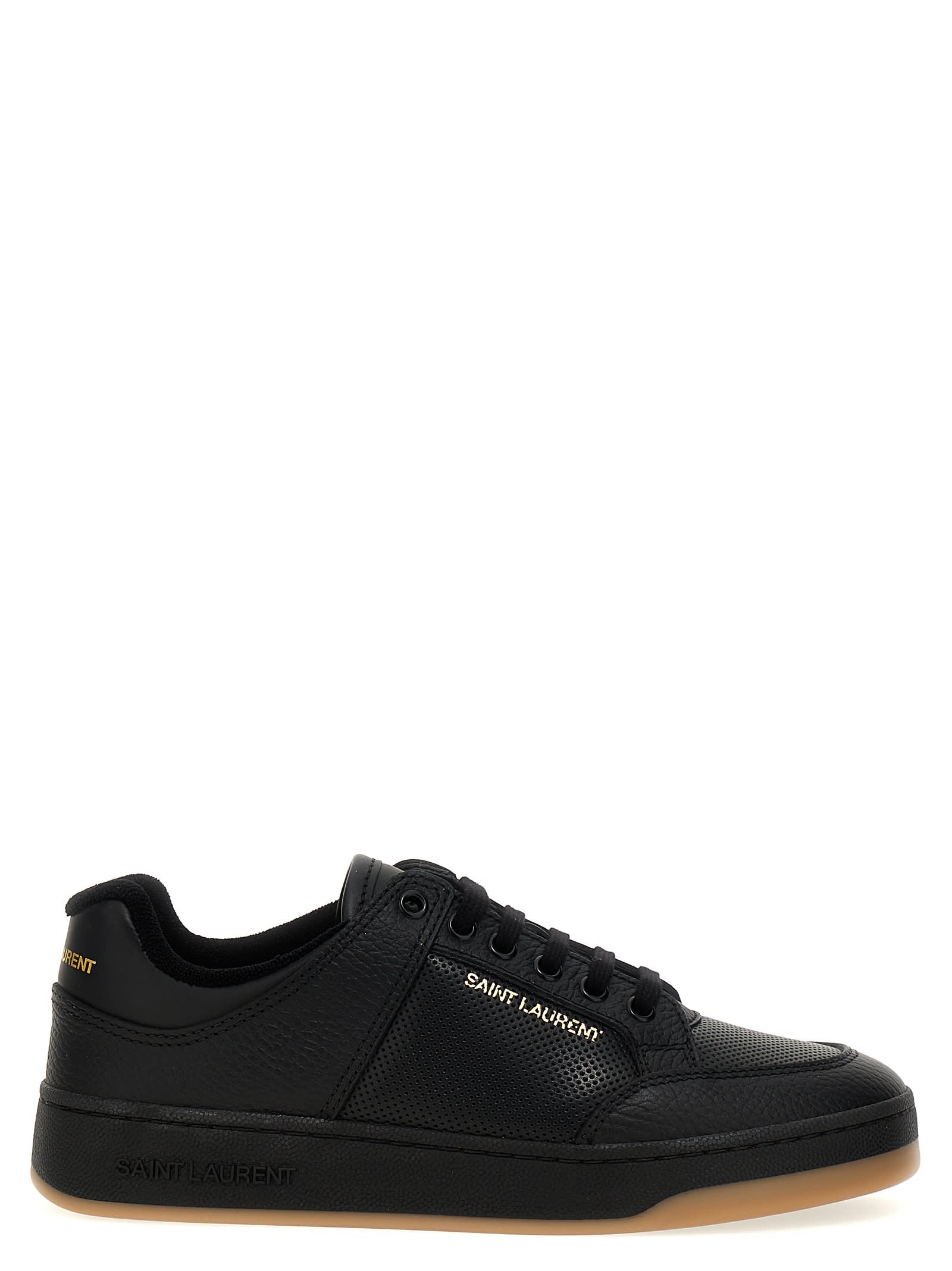 Saint Laurent Sl/61 Sneakers In Black