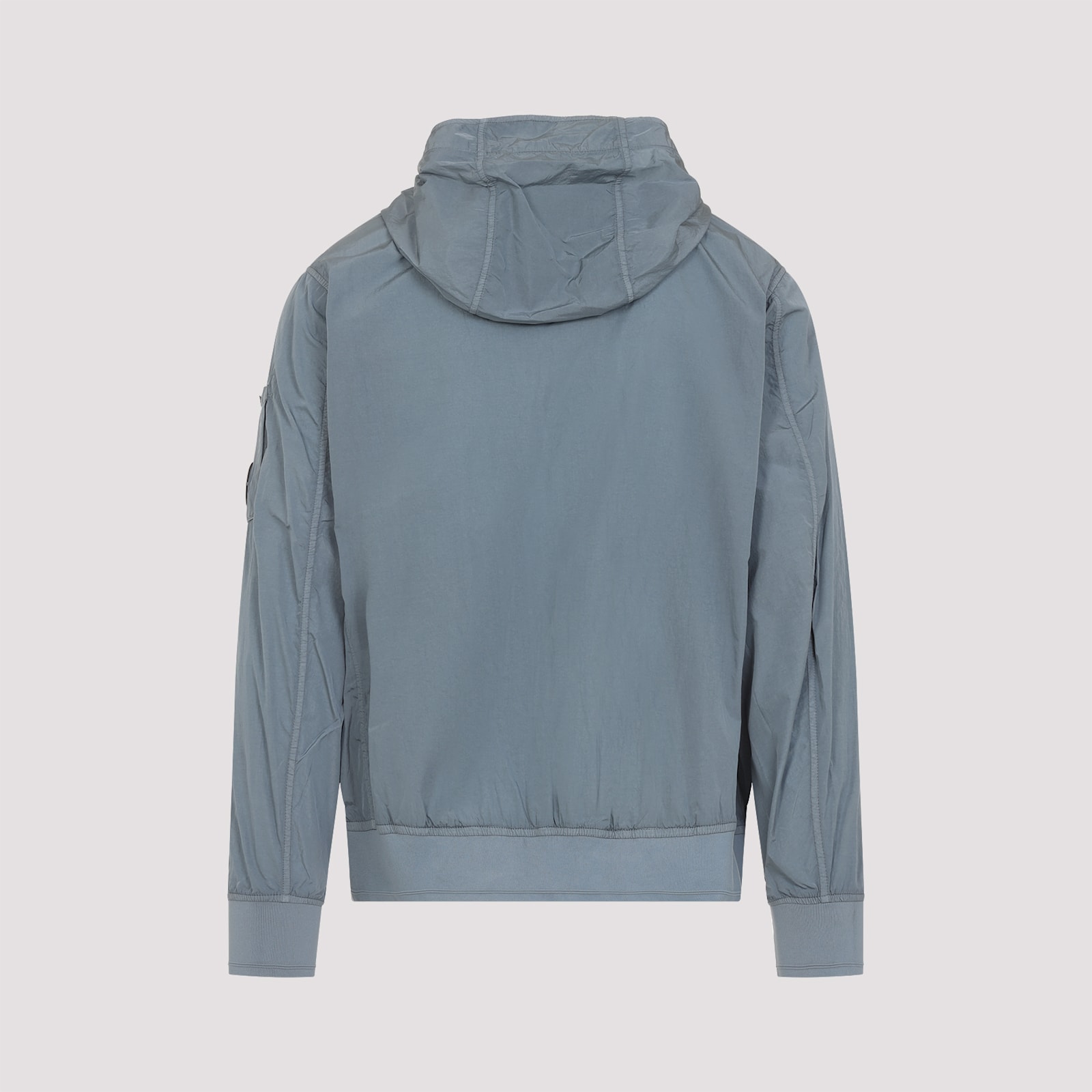 C.p. Company Chrome-r Lens Hooded Jacket In Stormy Weather